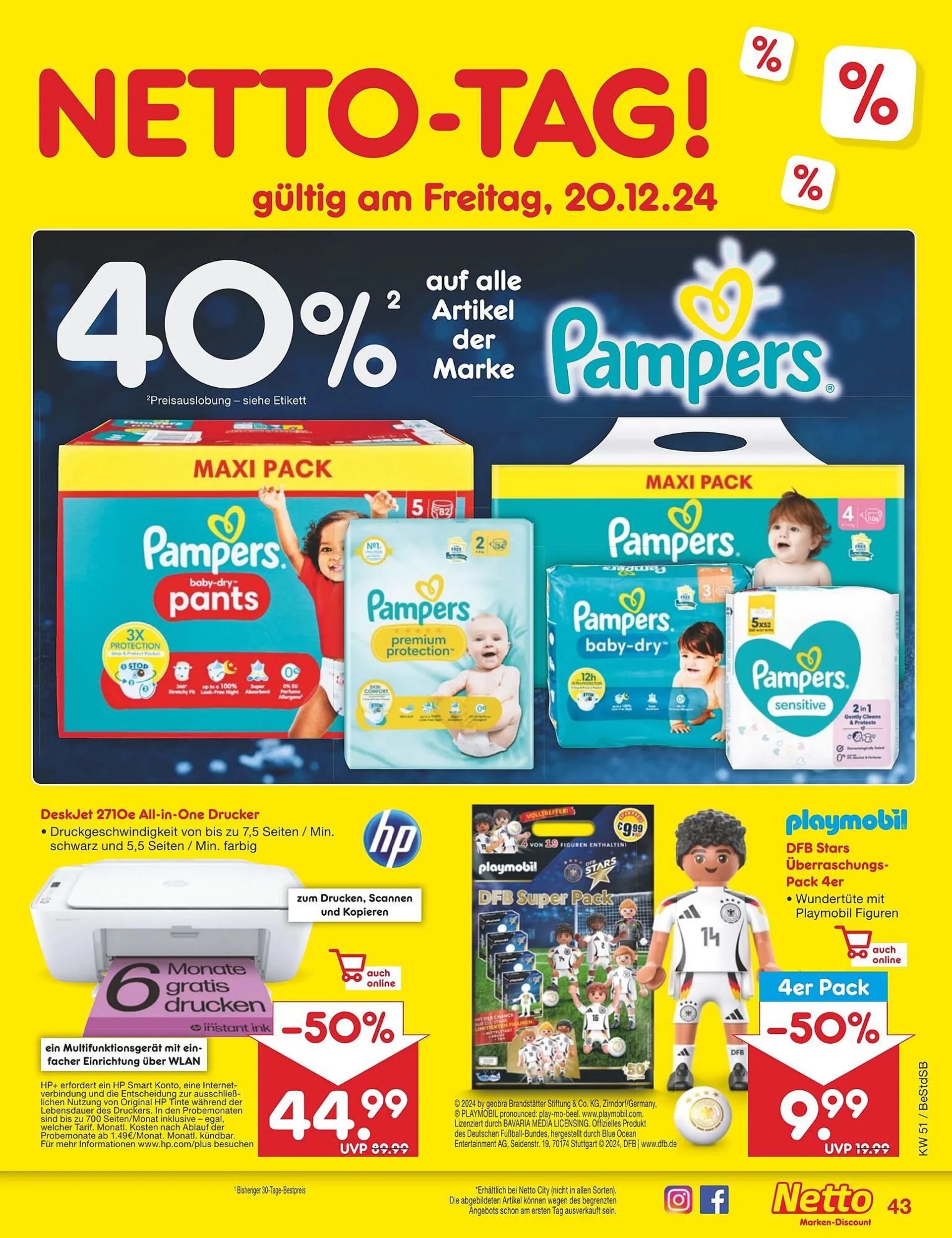 Netto Marken-Discount DE folder van 16 december tot 21 december 2024 - Folder pagina 54