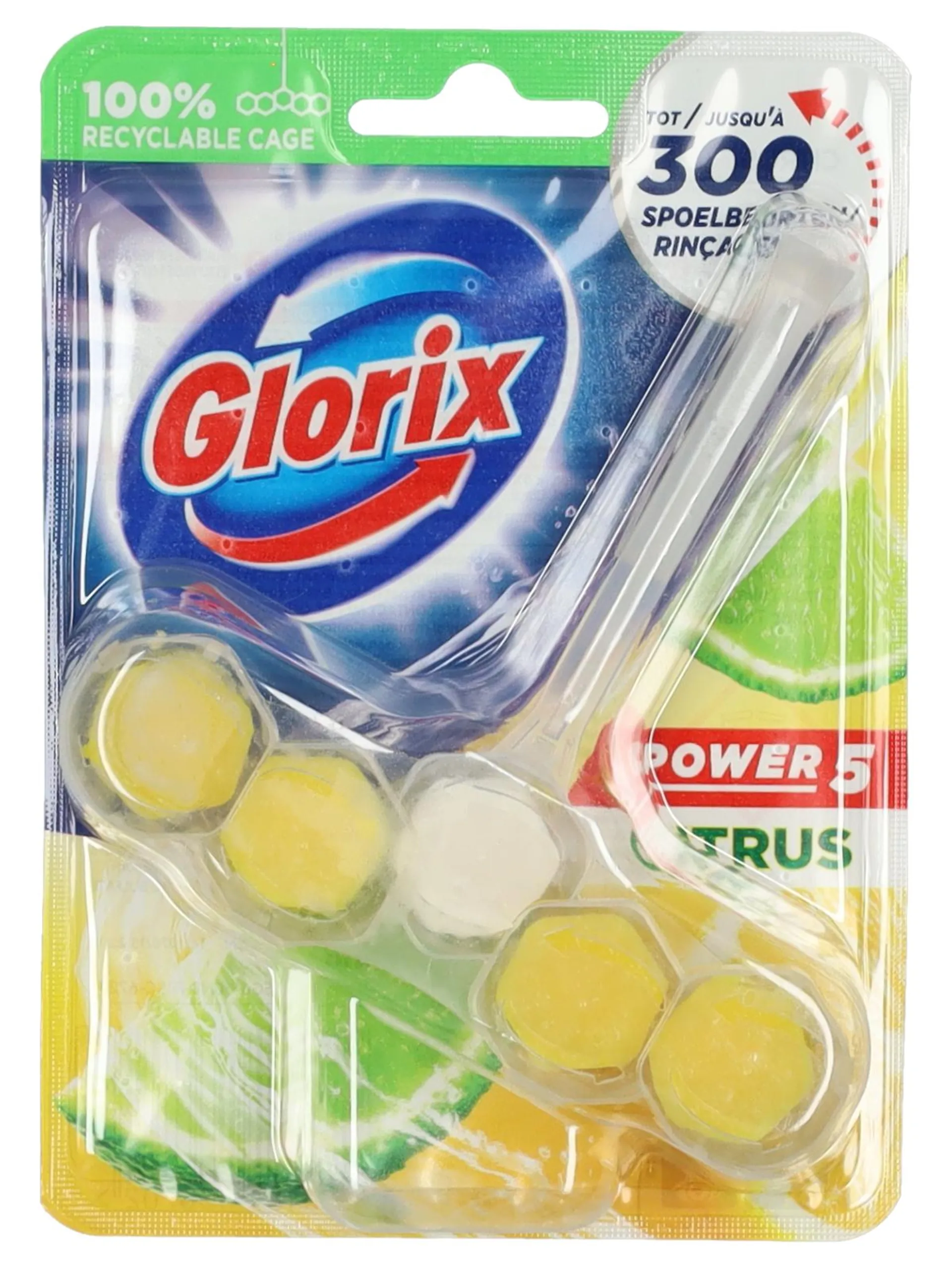 Toiletblok Glorix citrus