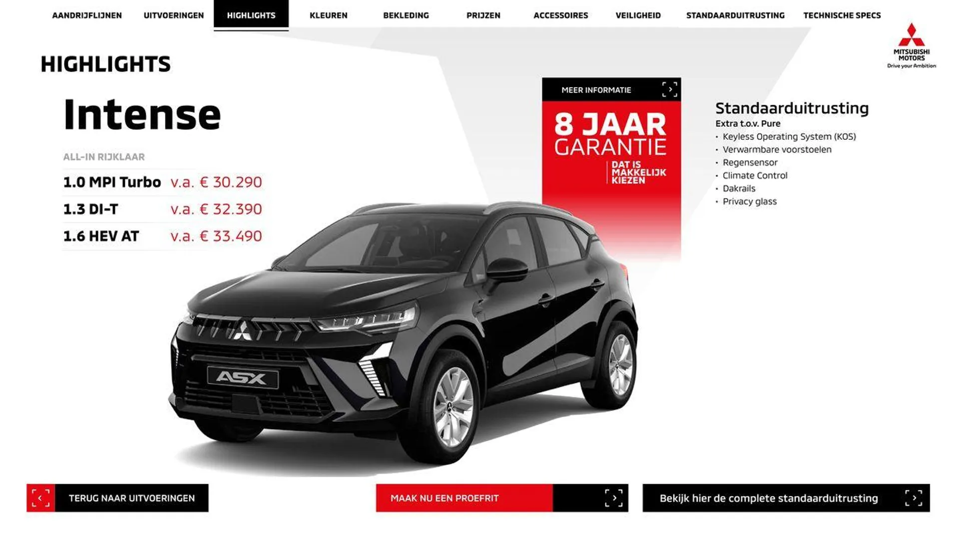 Mitsubishi Asx! van 9 augustus tot 9 augustus 2025 - Folder pagina 6