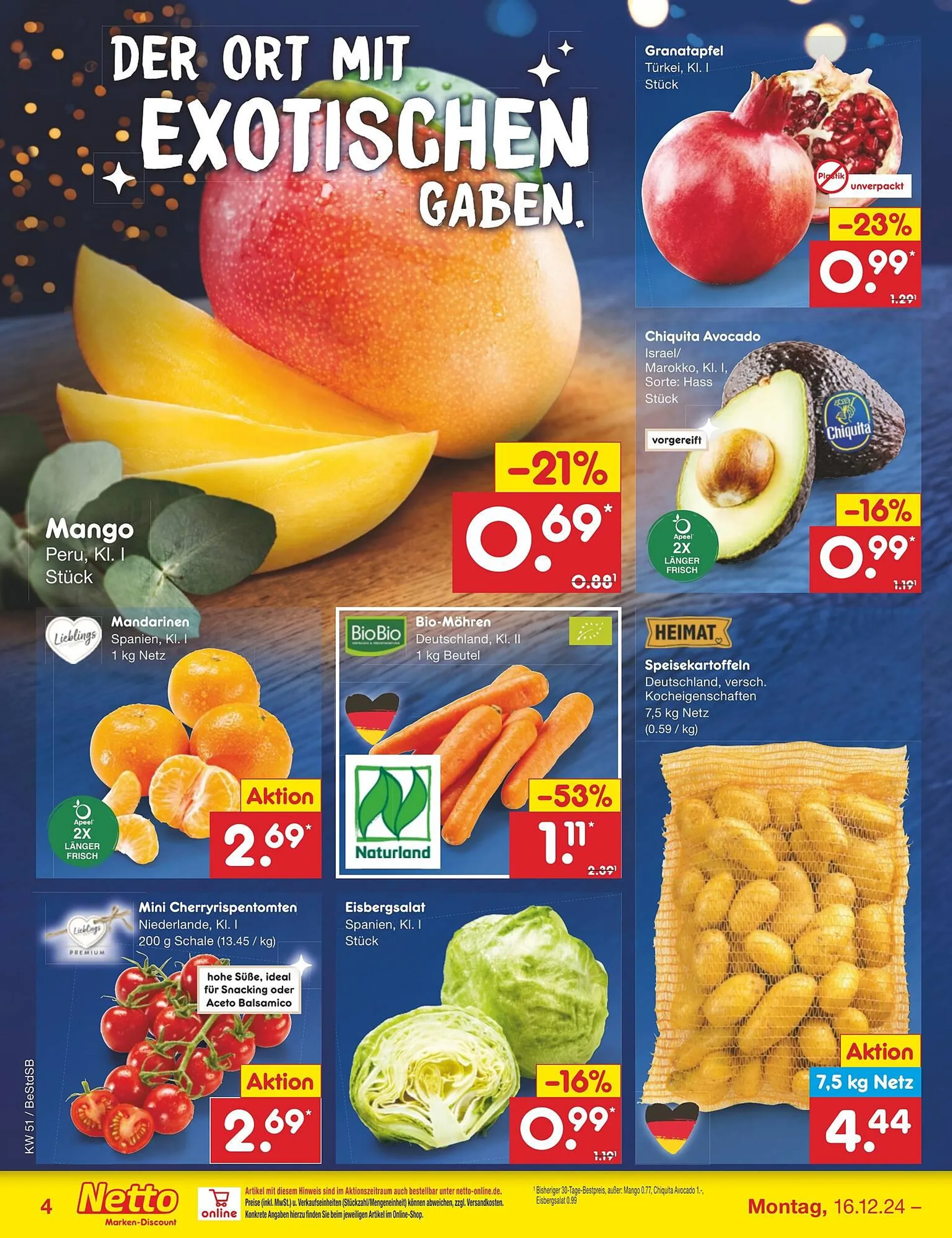 Netto Marken-Discount DE folder van 16 december tot 21 december 2024 - Folder pagina 4