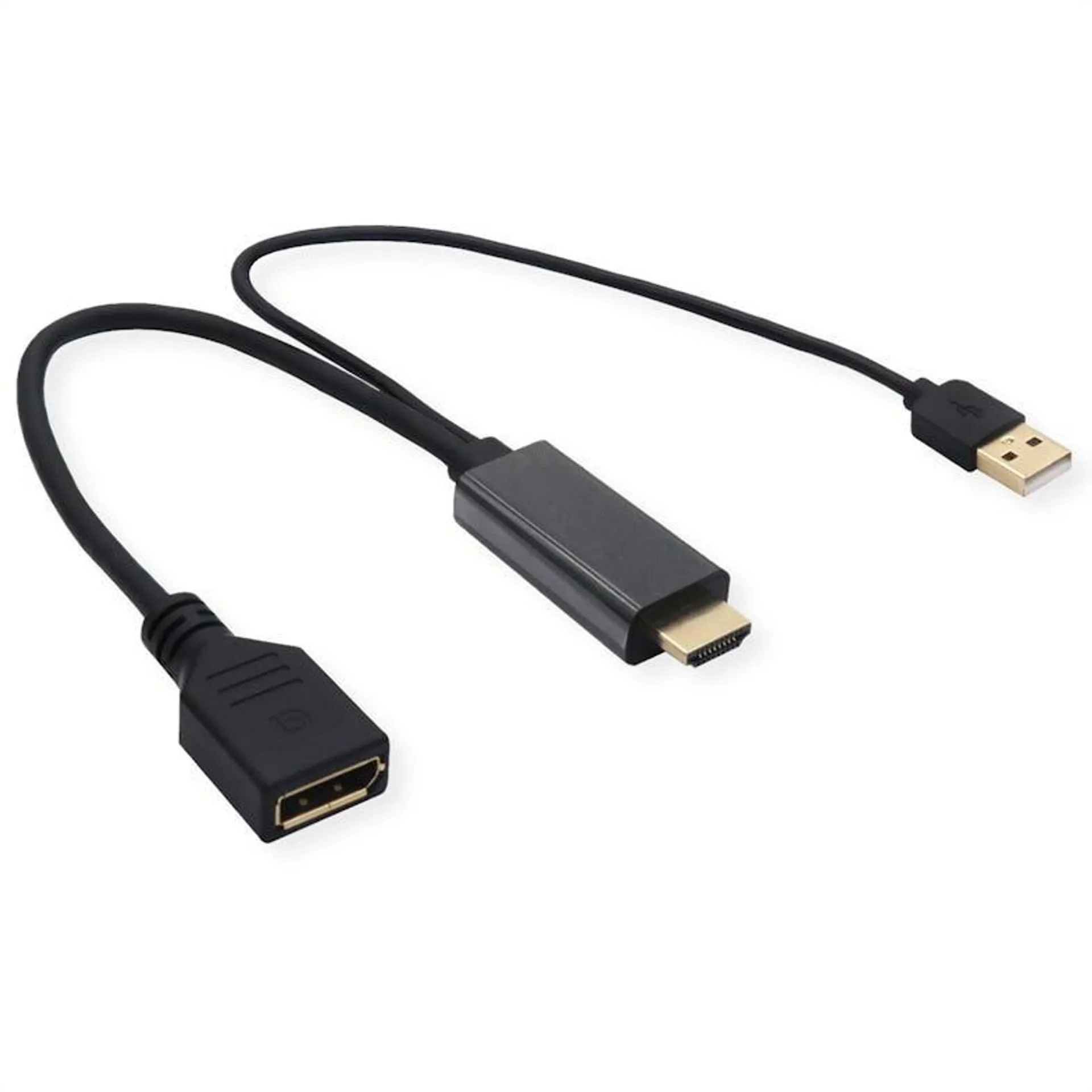 VALUE 4K HDMI - DisplayPort Adapter, v1.2, HDMI Male - DP Female