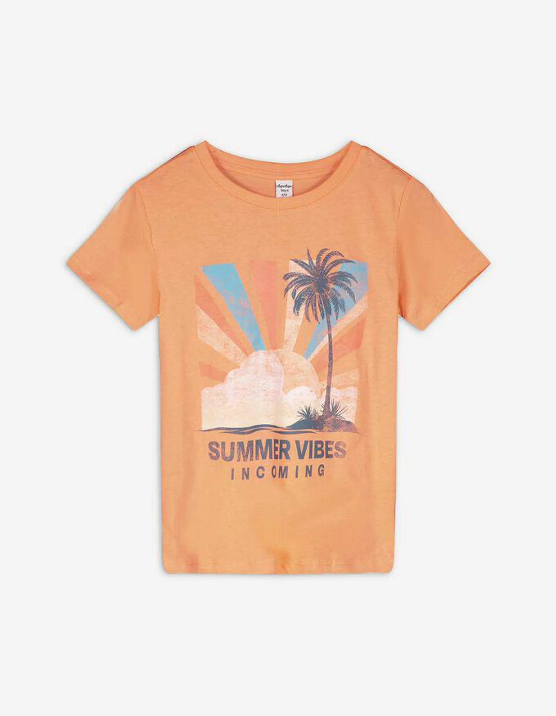 T-shirt - Print - oranje