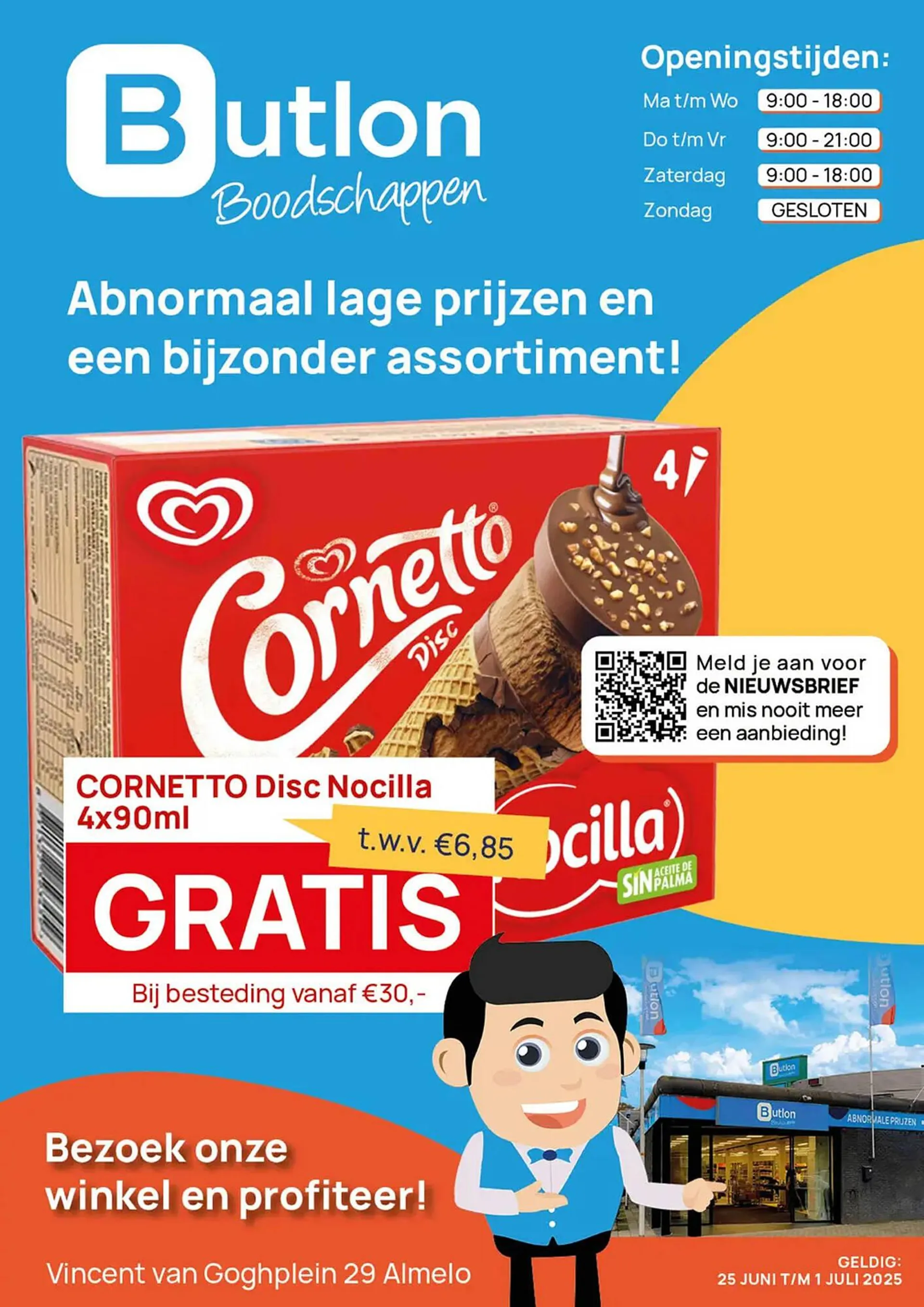 Butlon folder van 25 juni tot 1 juli 2025 - Folder pagina 1