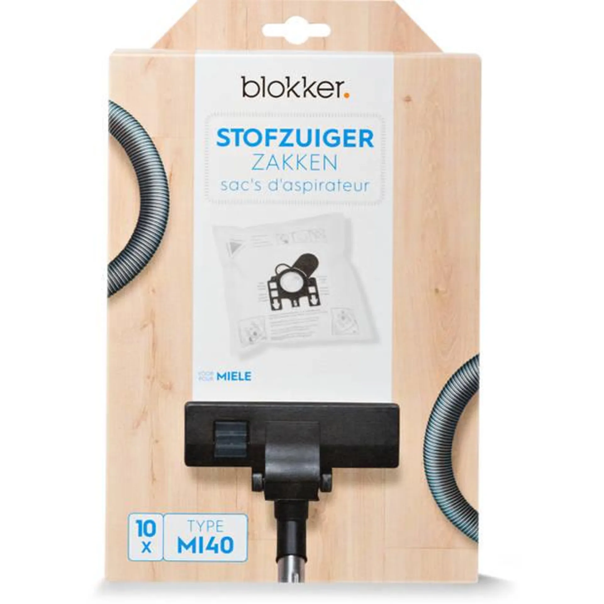 Blokker stofzuigerzak Miele mi40 - 10 stuks