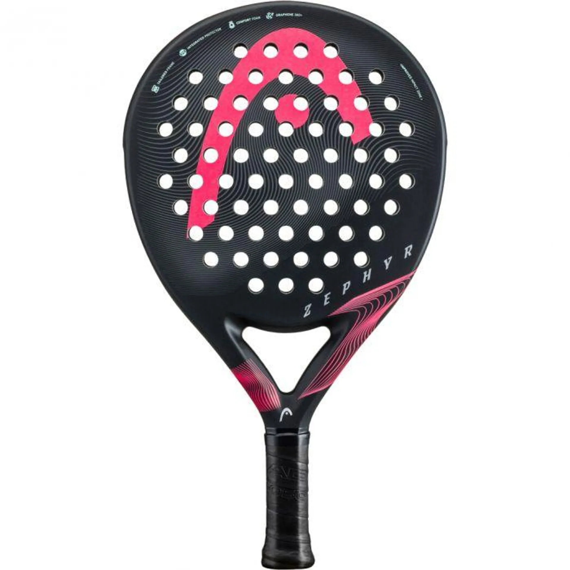 Zephyr padel racket black pink