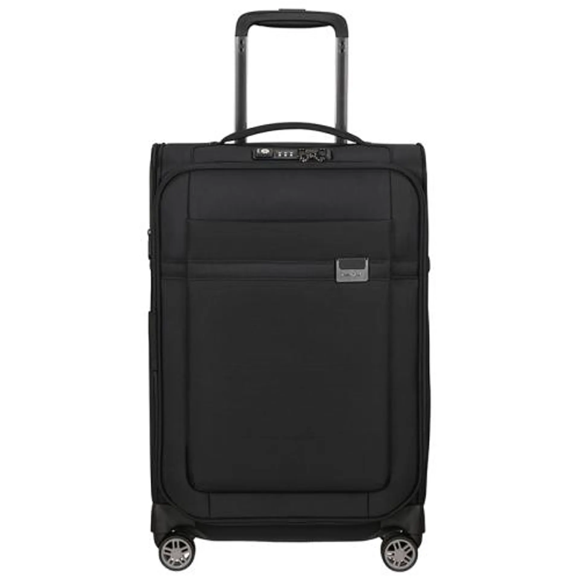 Samsonite Zachte Handbagage Koffer / Trolley / Reiskoffer 55x35x25 cm Aira Zwart