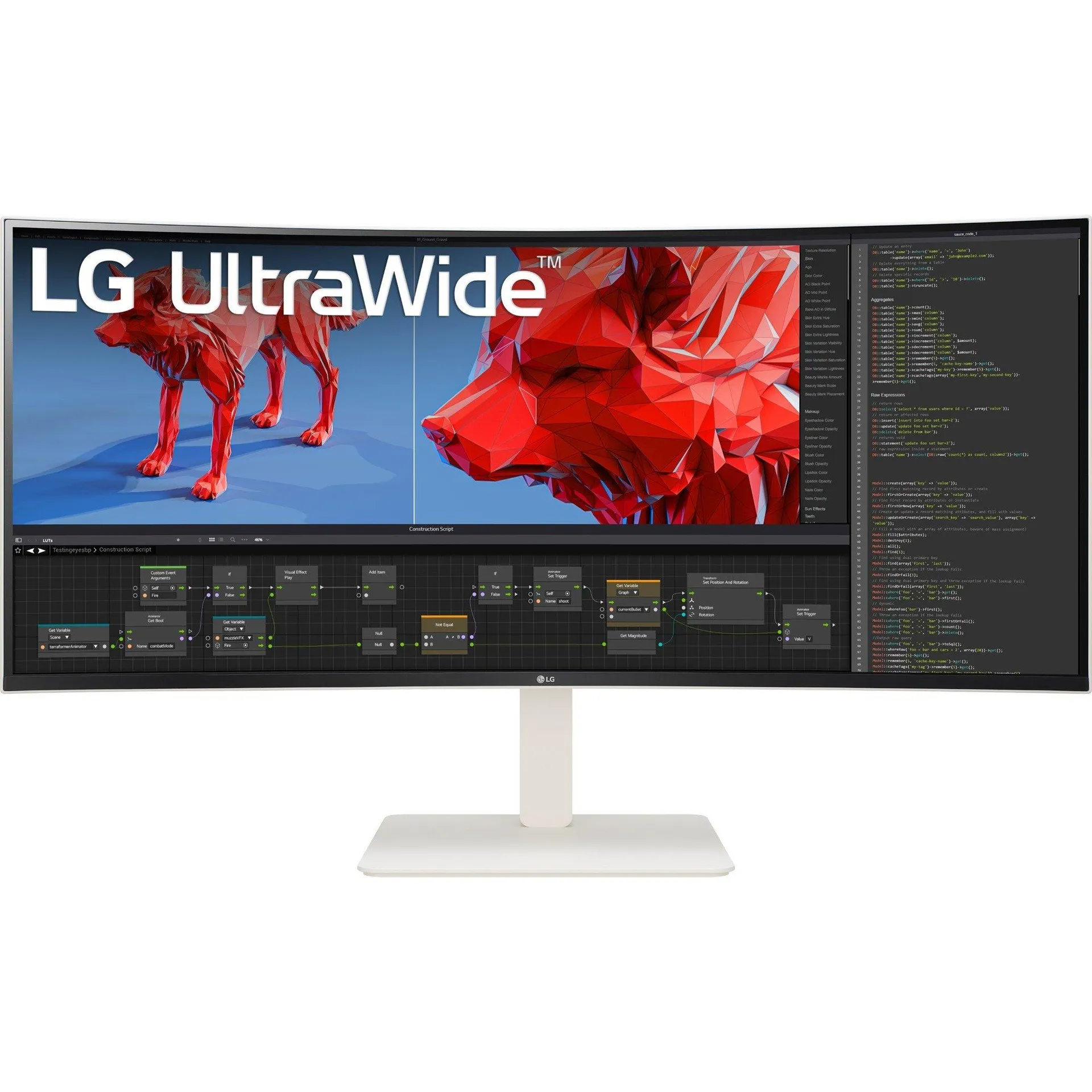 UltraWide 38WR85QC-W 37.5" Curved monitor