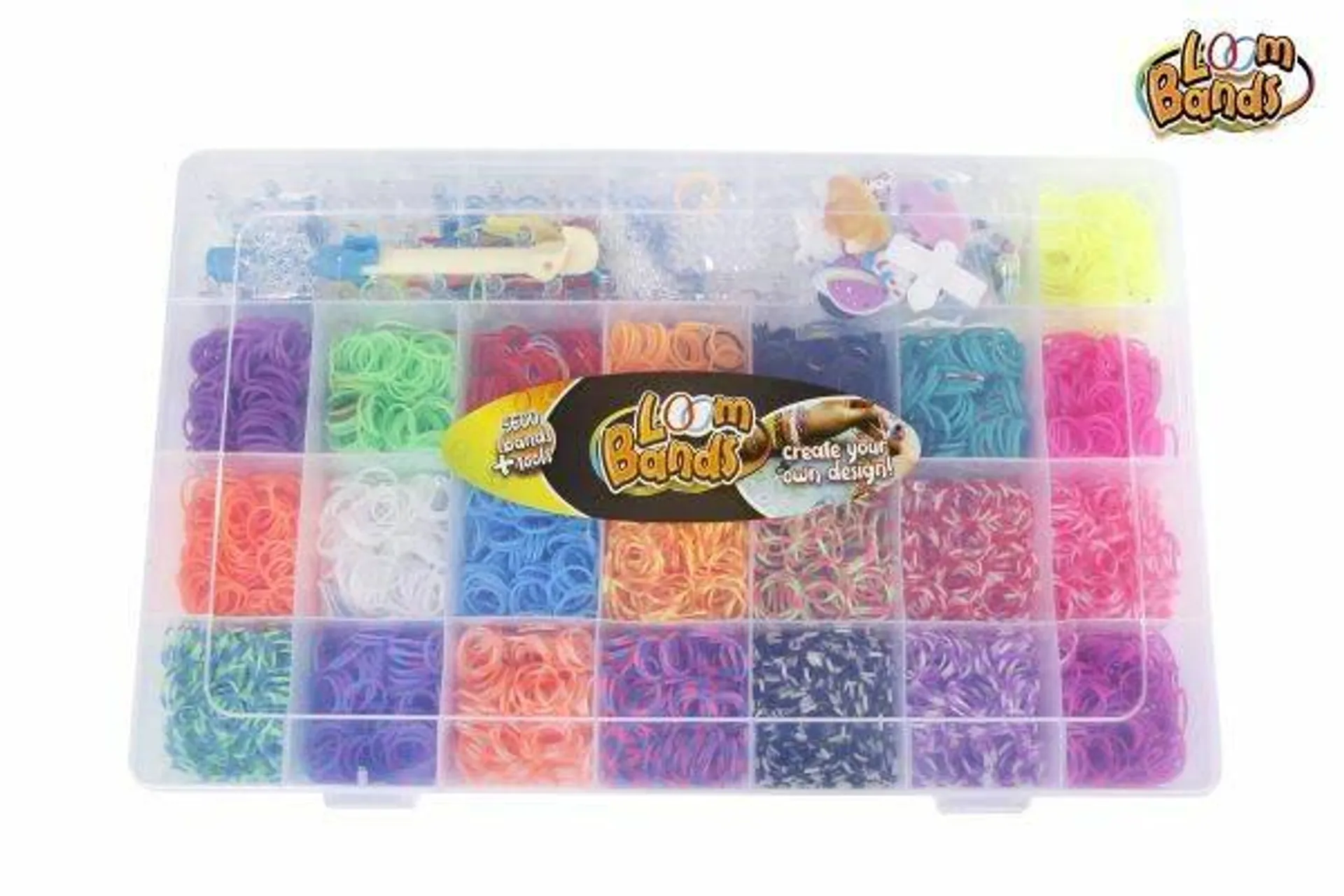 Loombandjes set - 5600-delig - met loombord en accessoires