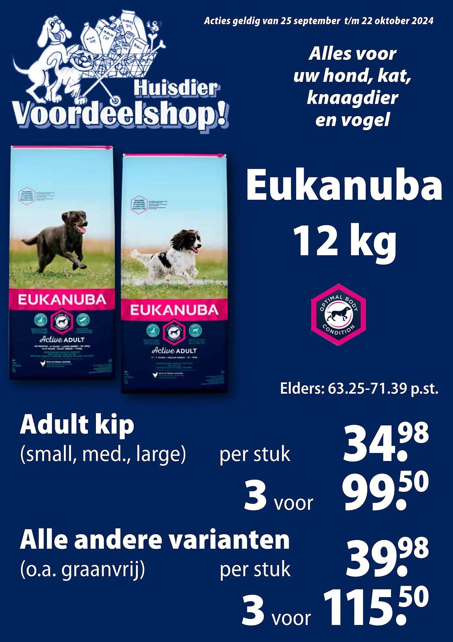 Huisdier Voordeelshop folder - 1