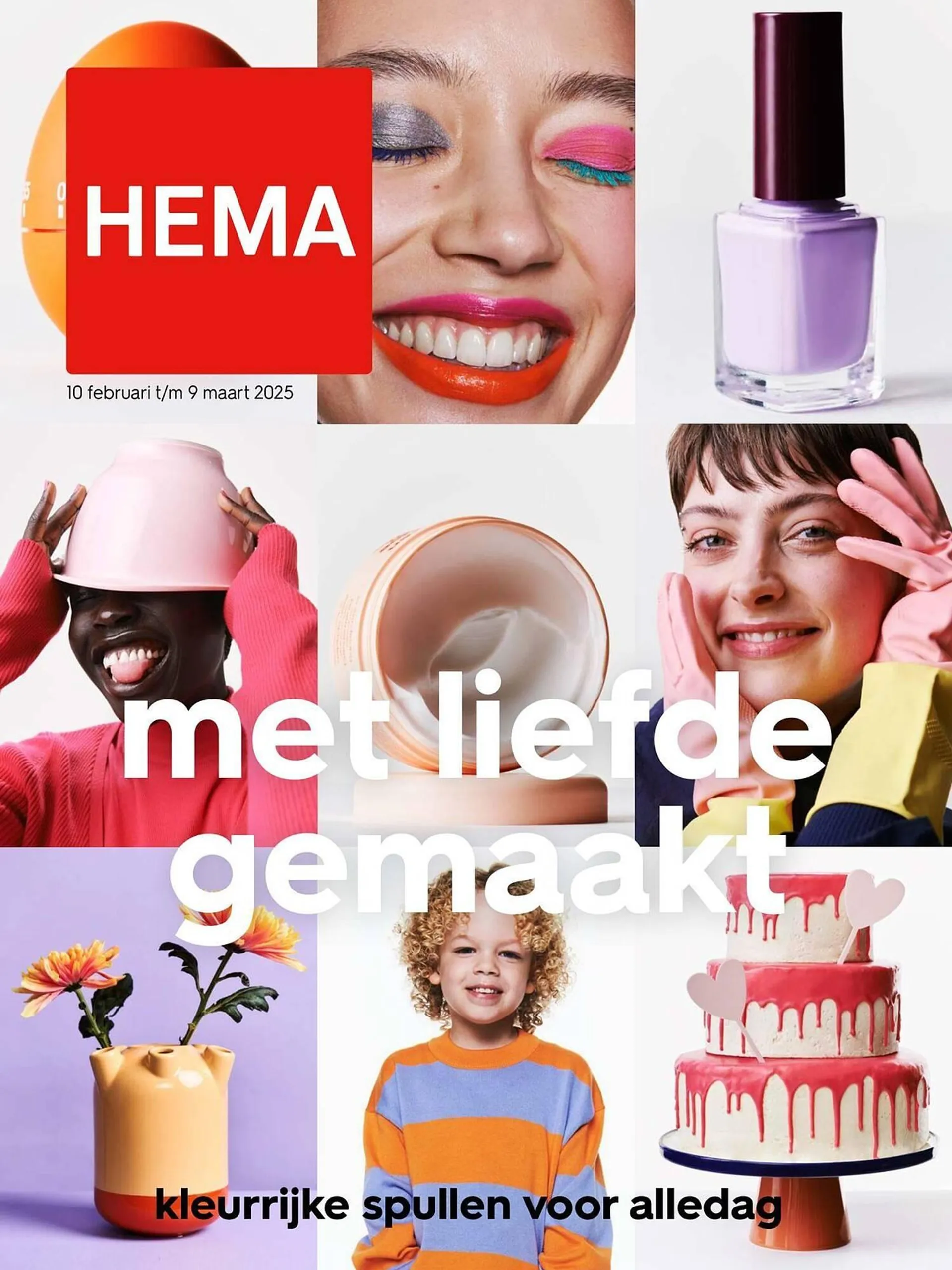 HEMA folder van 10 februari tot 9 maart 2025 - Folder pagina 1