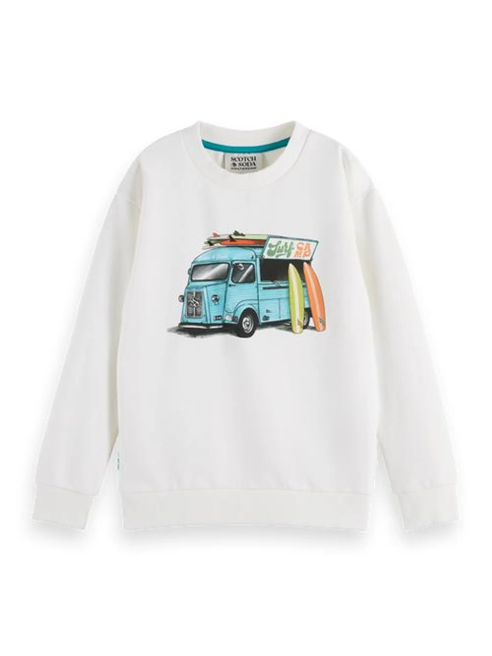 Relaxed-fit artwork sweatshirt