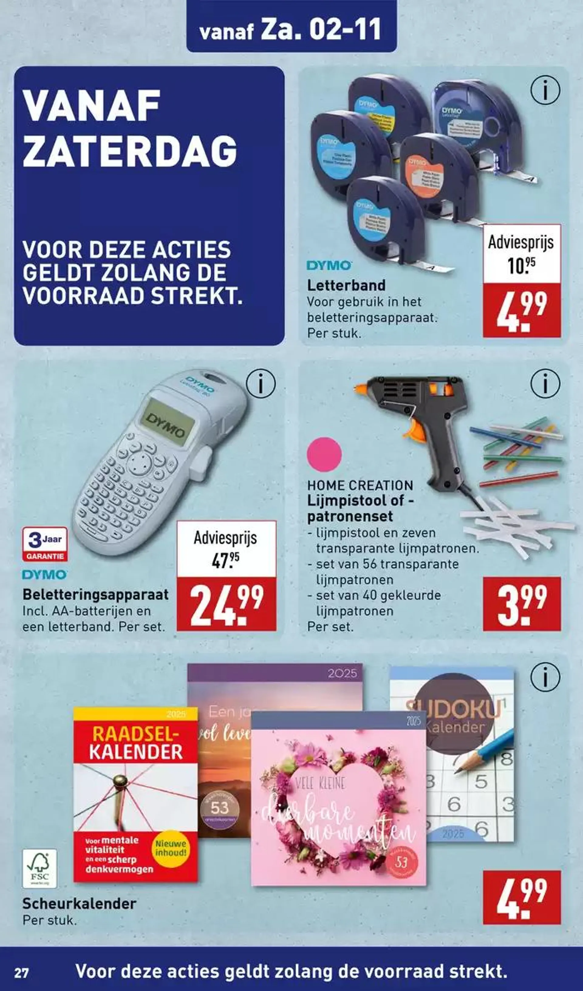 Folder Aldi van 30 oktober tot 13 november 2024 - Folder pagina 27