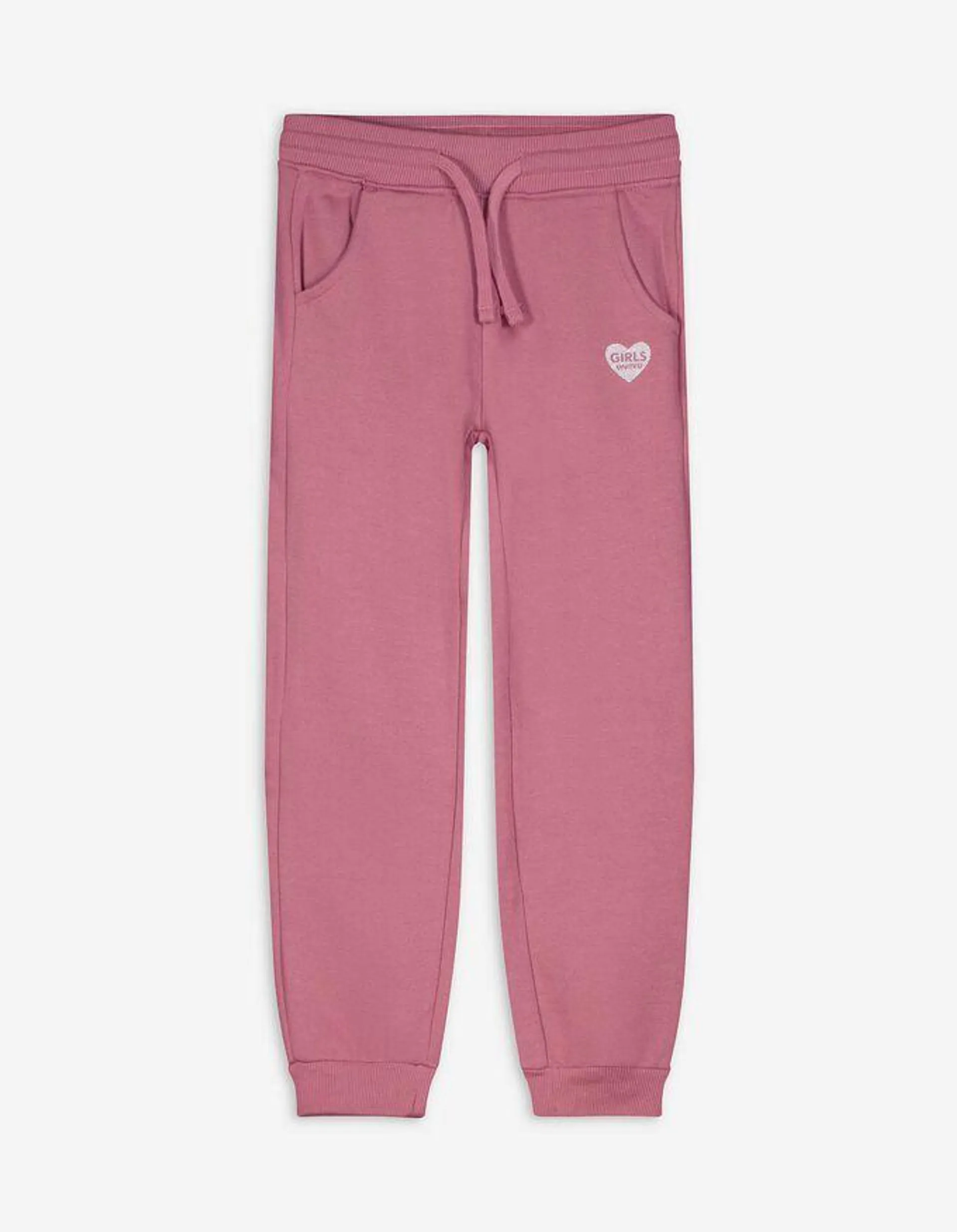 Joggingbroek - Normale lengte - donkerrood