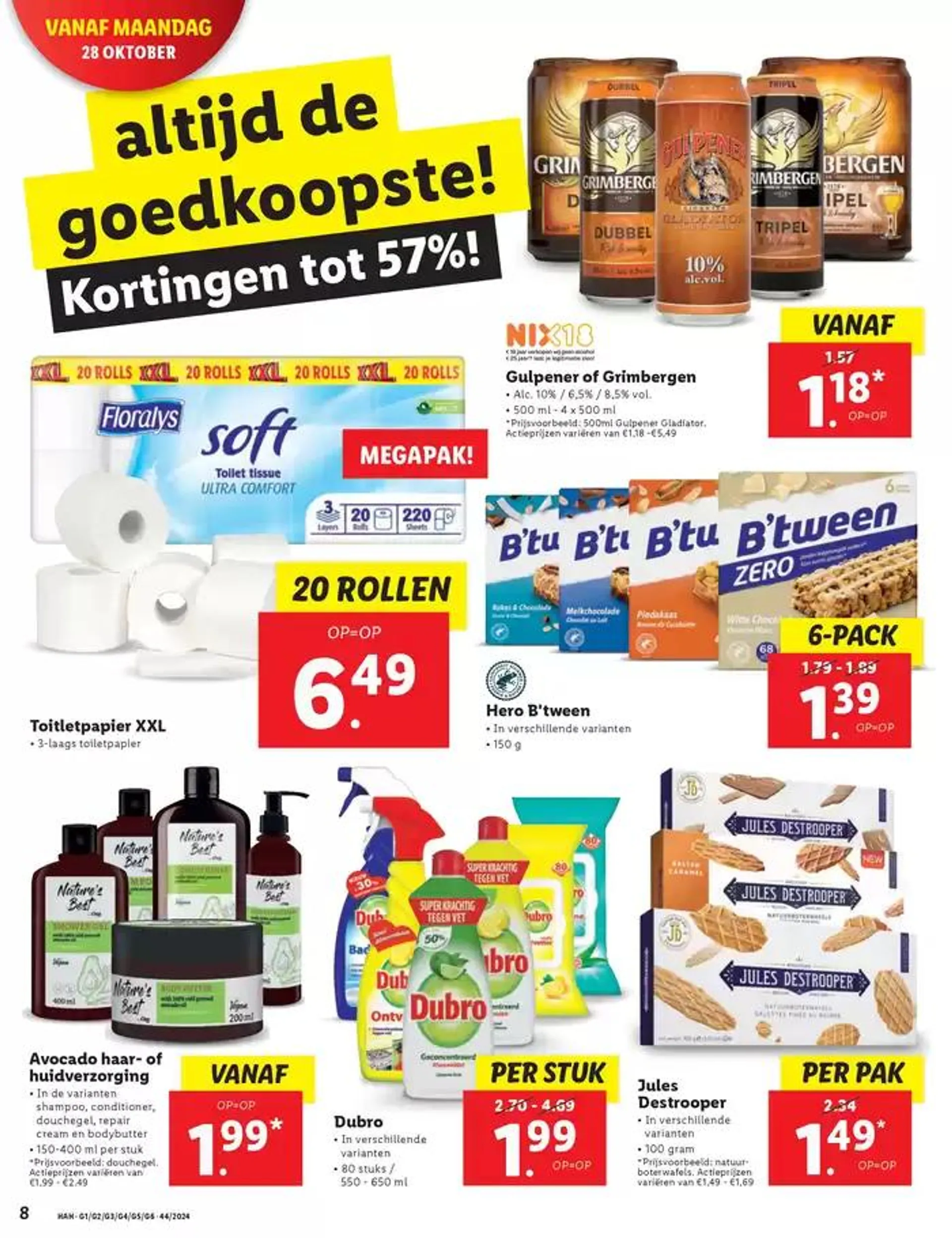 Geweldige kortingen op geselecteerde producten van 24 oktober tot 6 november 2024 - Folder pagina 10