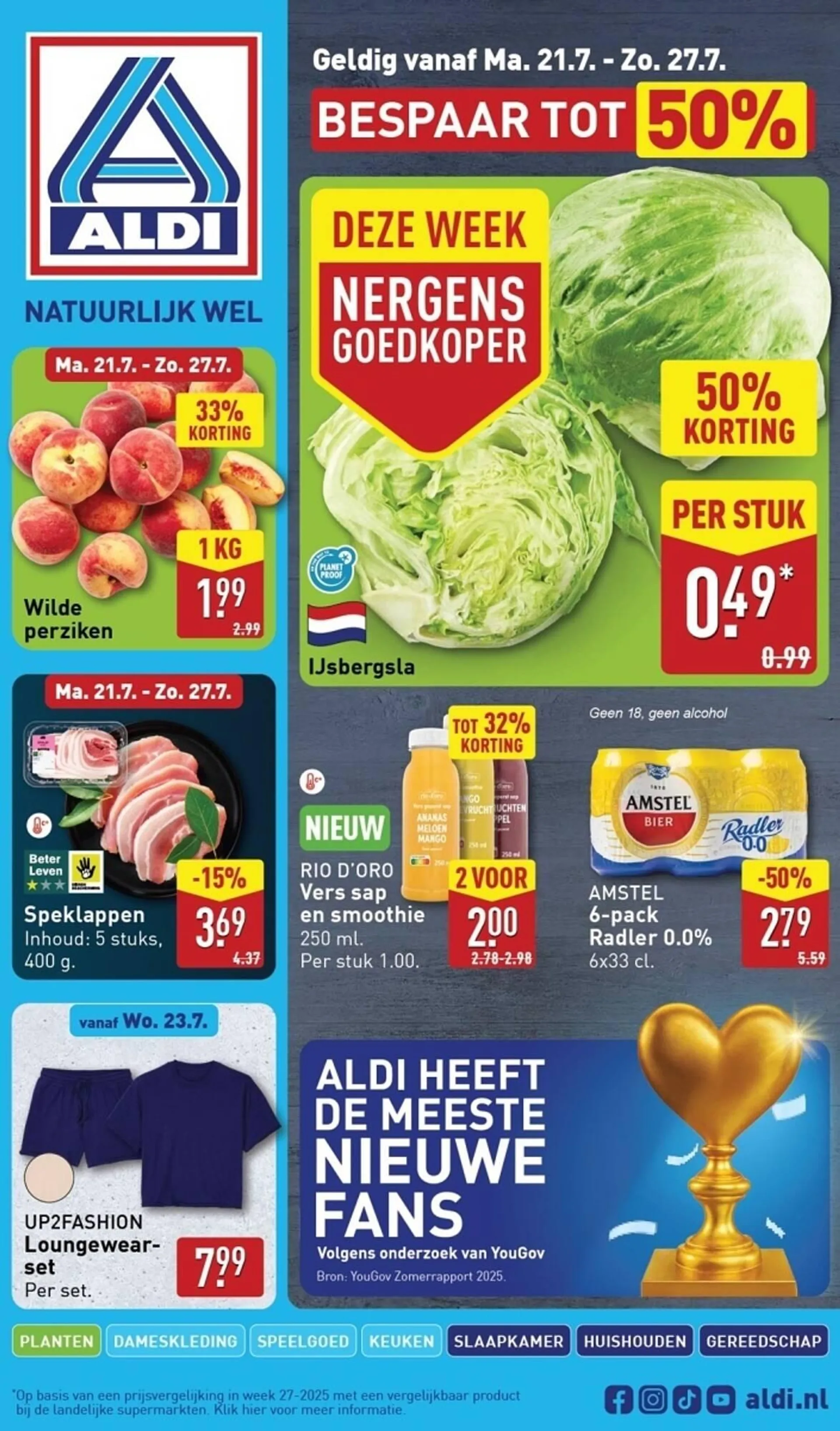 ALDI folder van 21 juli tot 27 juli 2025 - Folder pagina 1