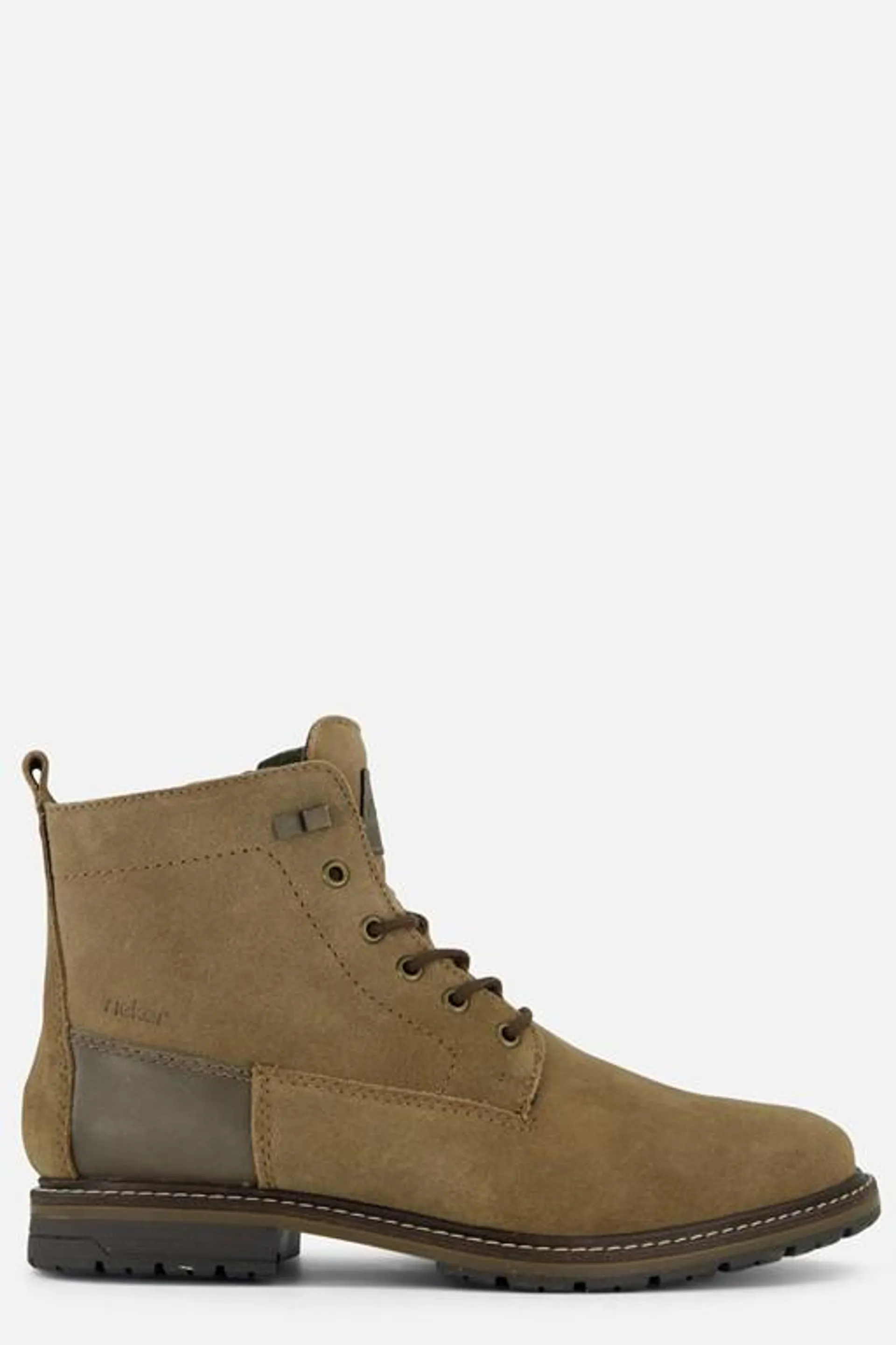 Veterboots bruin Suede