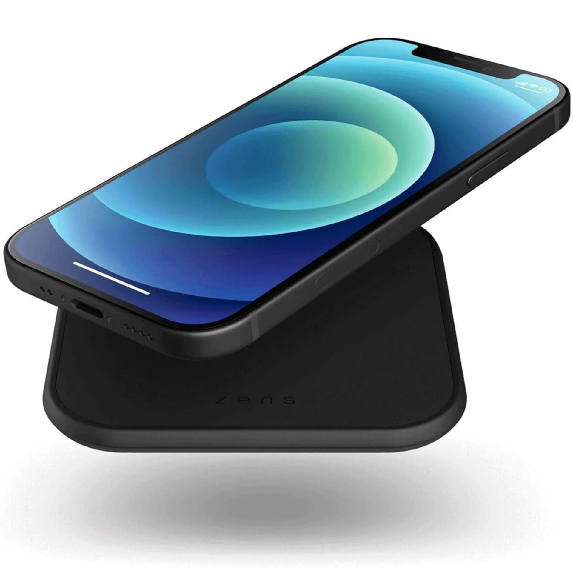 ZENS Single Fast Wireless Charger 10W Zwart