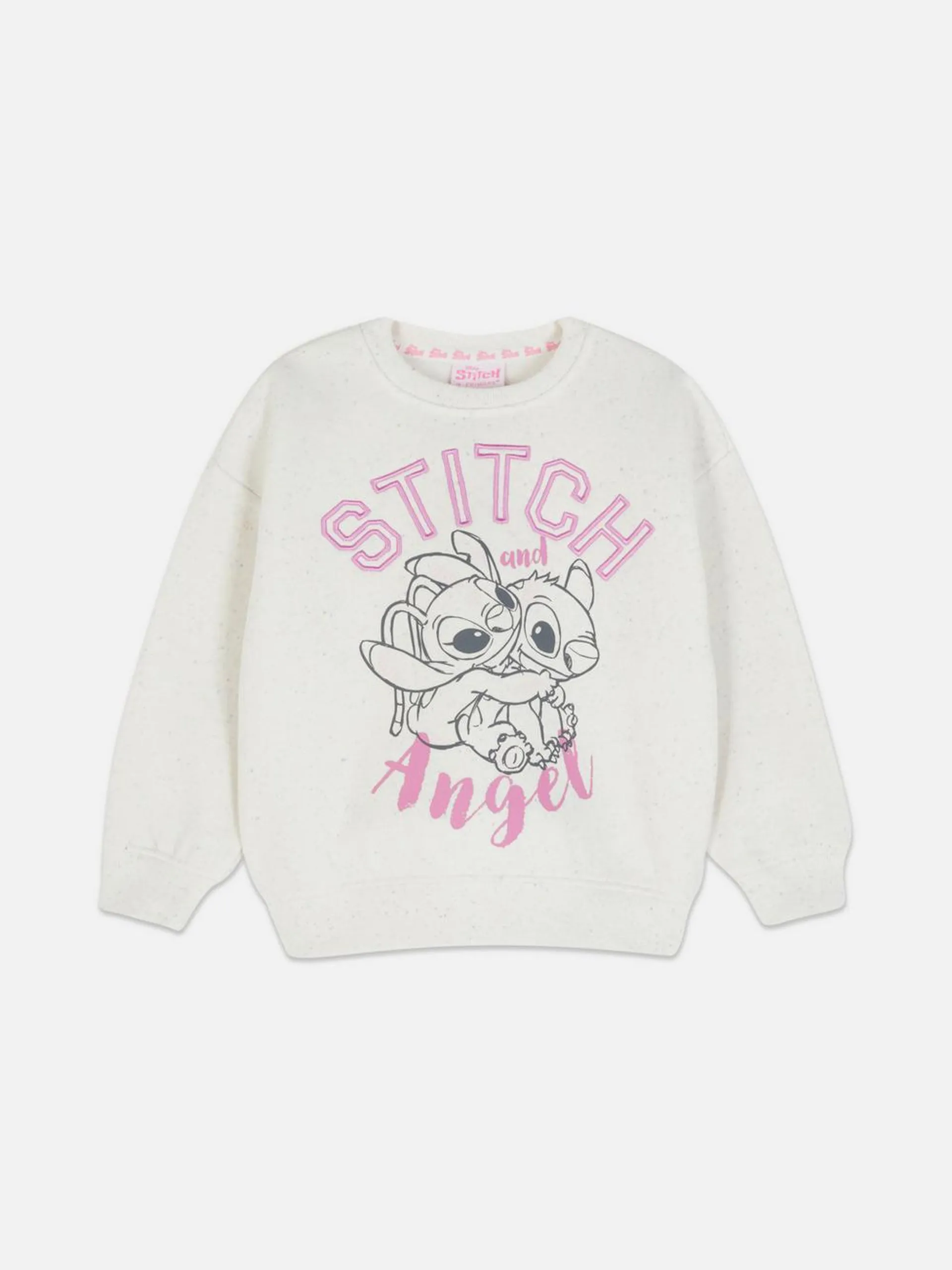 Matchend sweatshirt met print Disney's Stitch