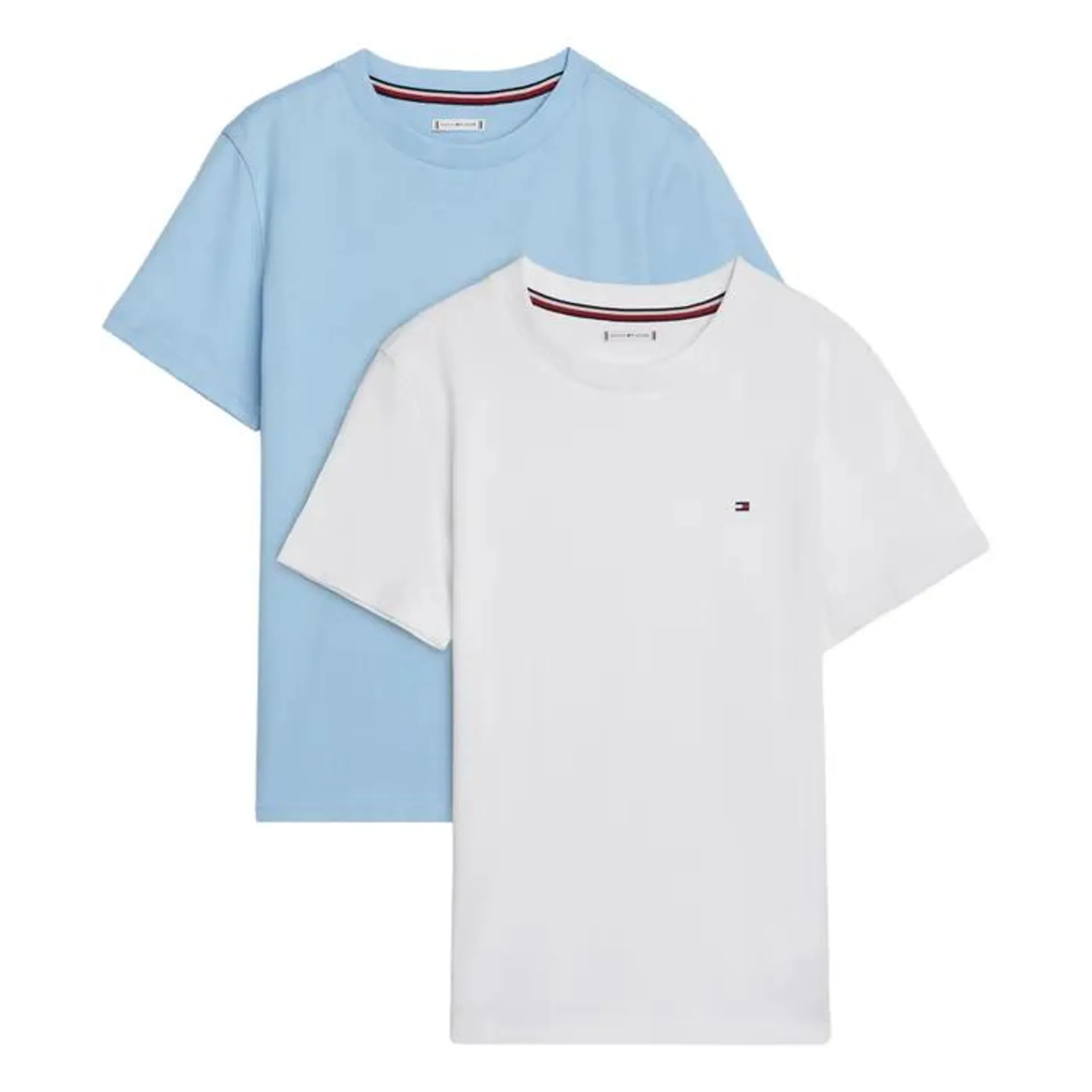 Cotton Crew Neck Shirts Junior (2-pack)