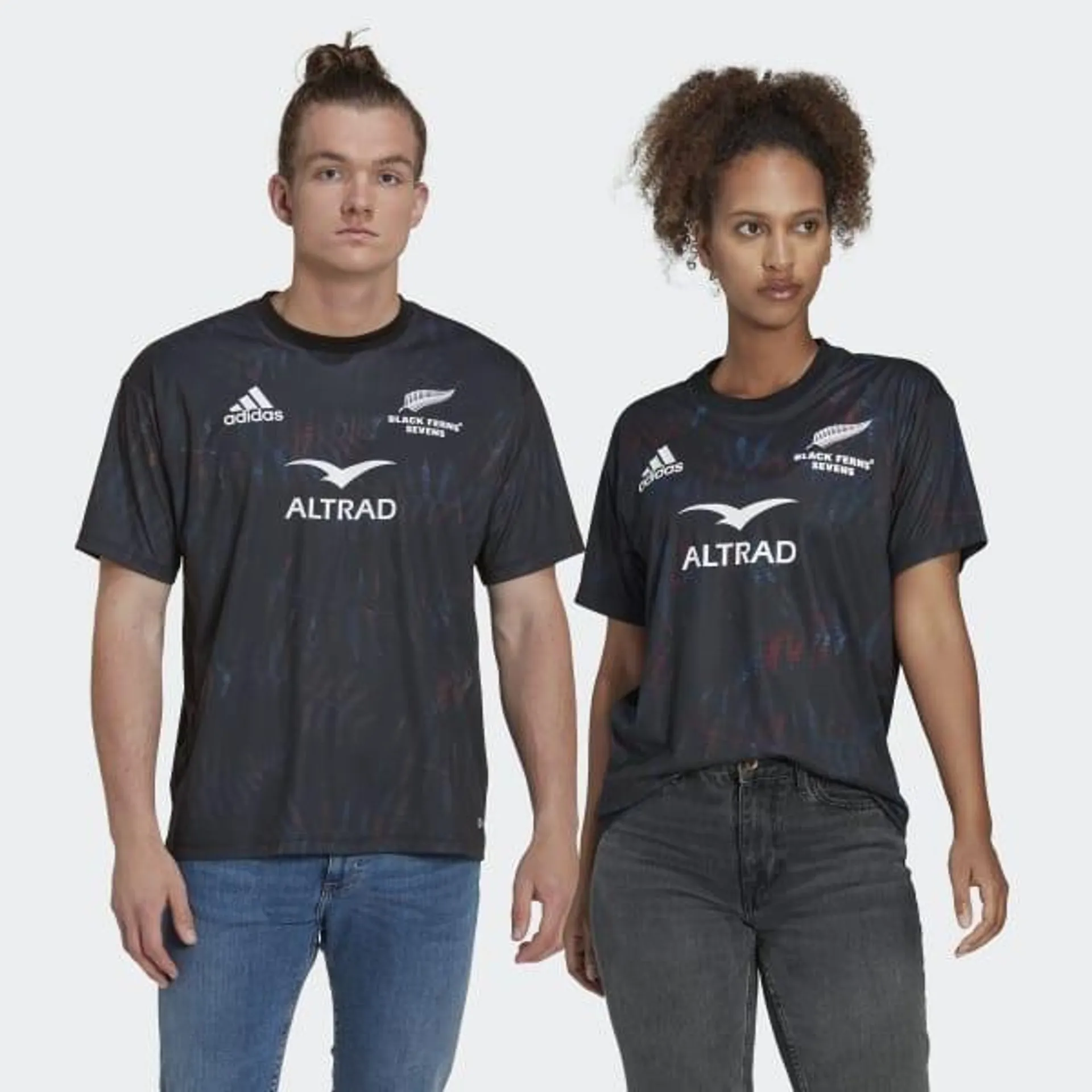Black Ferns Sevens Thuis T-shirt (Uniseks)