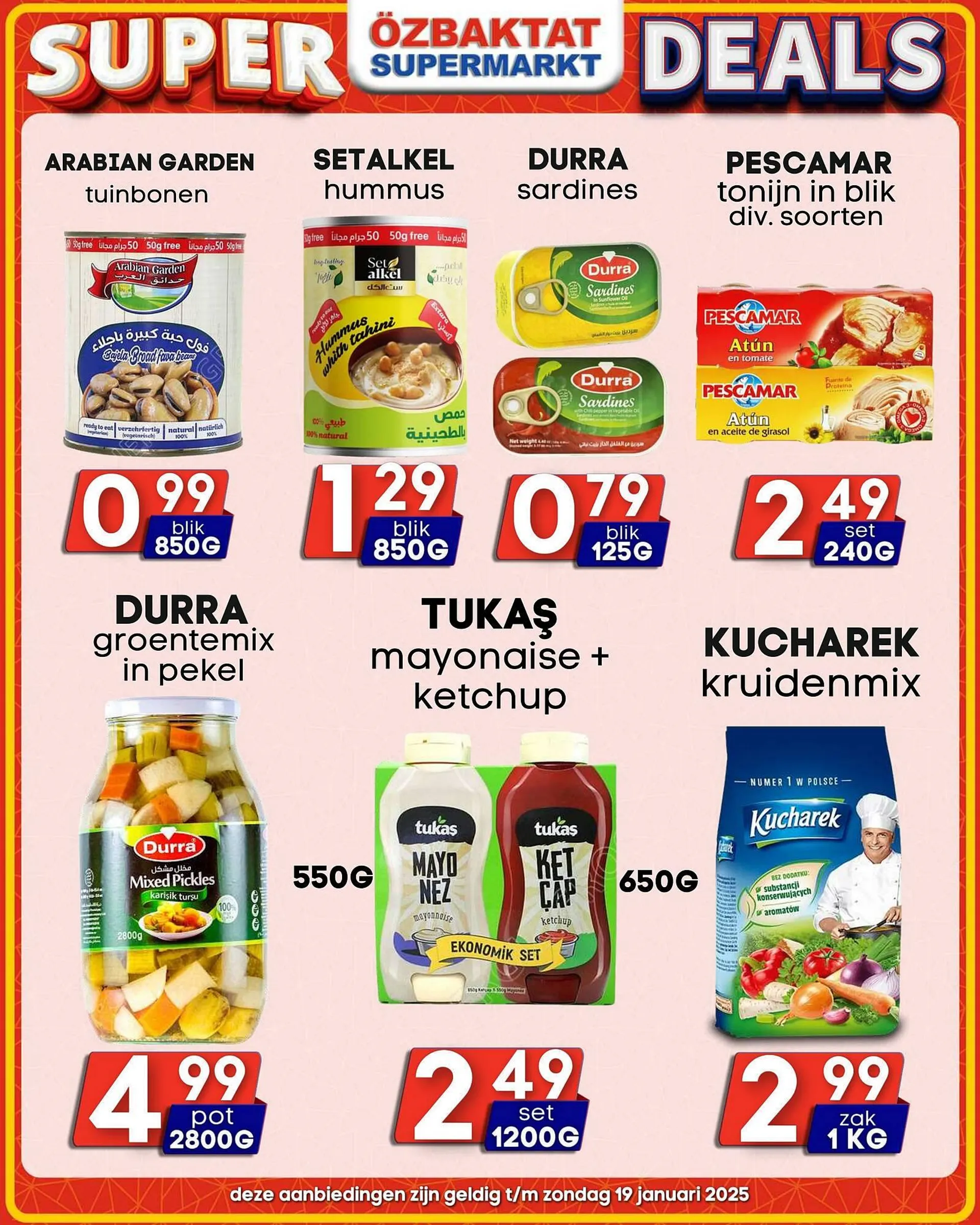 Özbaktat Supermarkt folder van 26 november tot 19 januari 2025 - Folder pagina 18