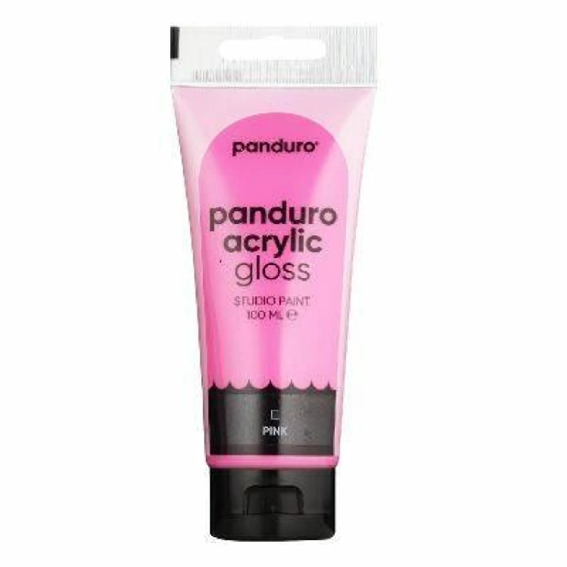 Panduro acrylverf glans - 100 ml - roze