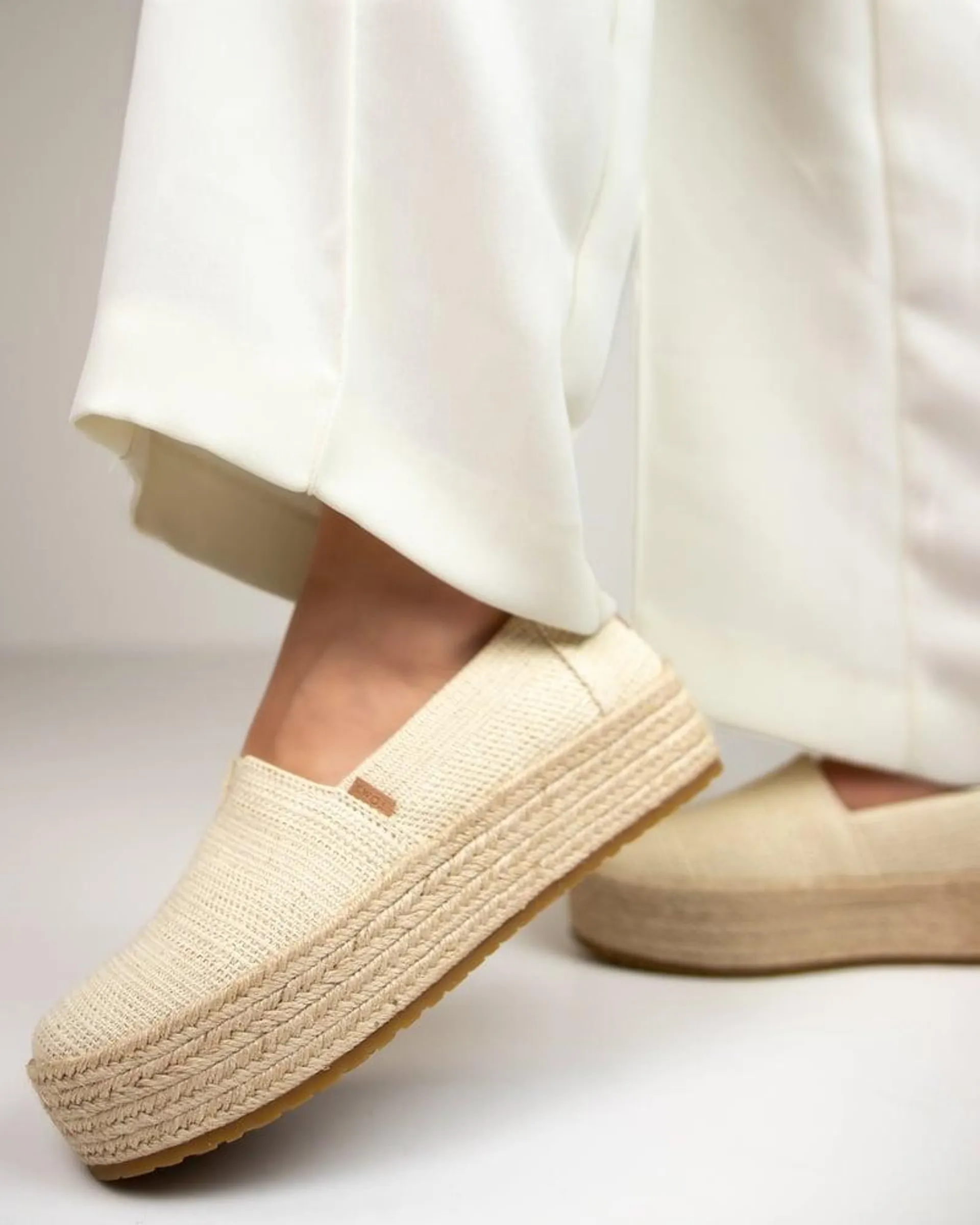 Espadrilles - wit