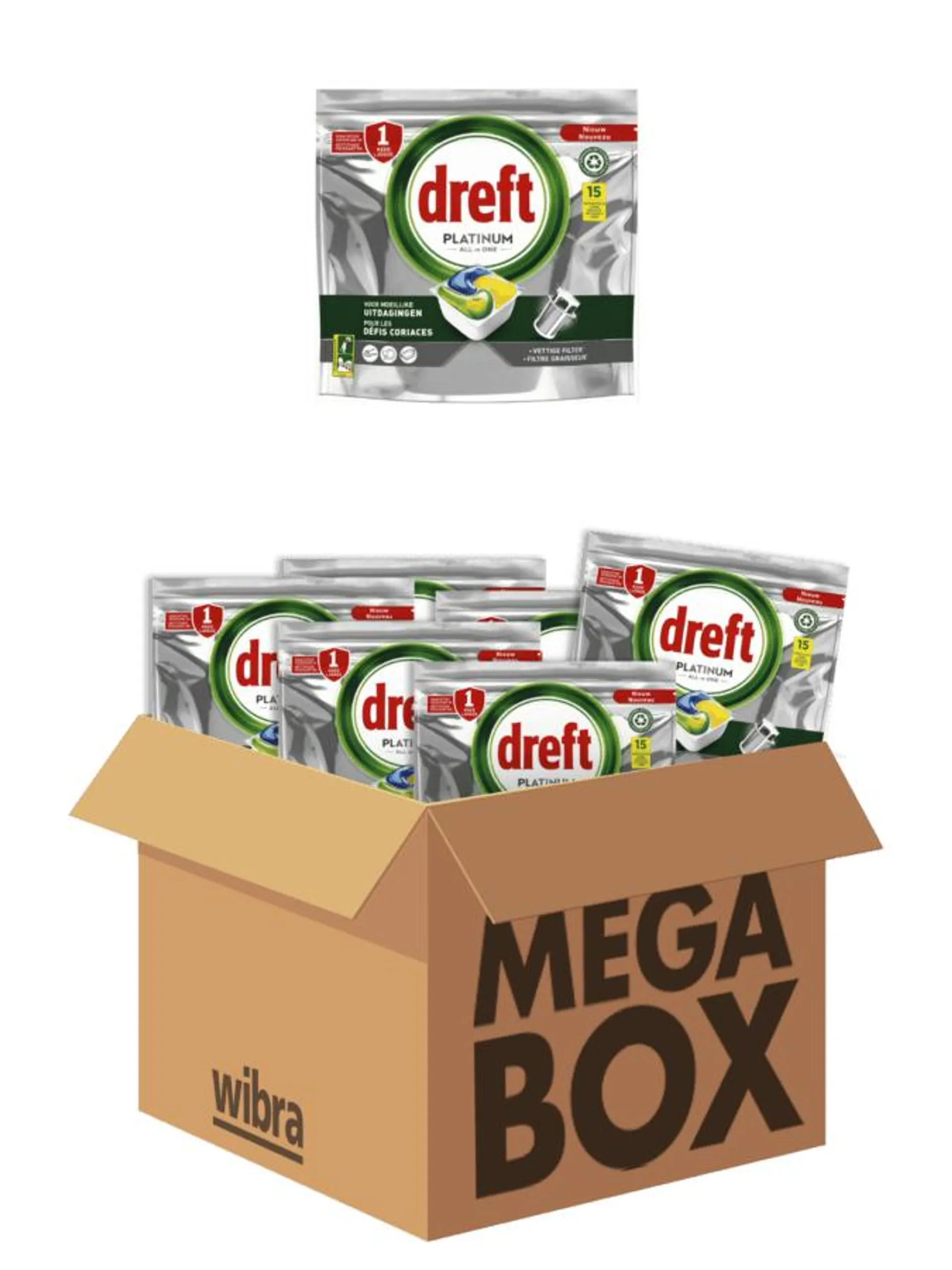 Vochtige doekjes megabox 1320 doekjes