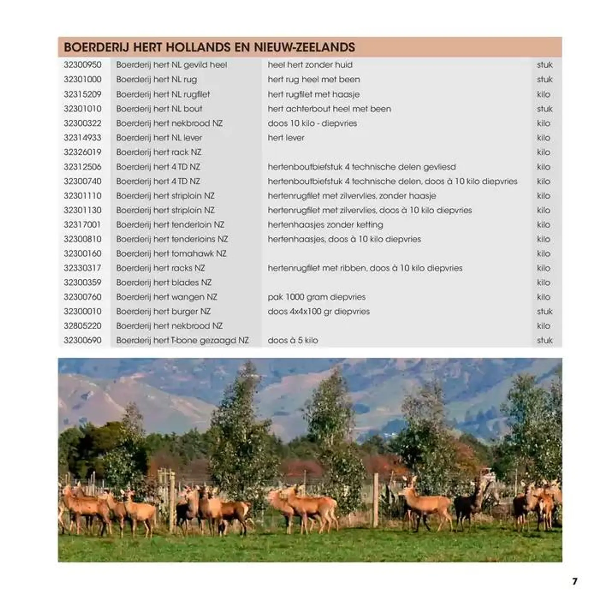 Wildbrochure 2024/2025 van 25 september tot 25 september 2025 - Folder pagina 7