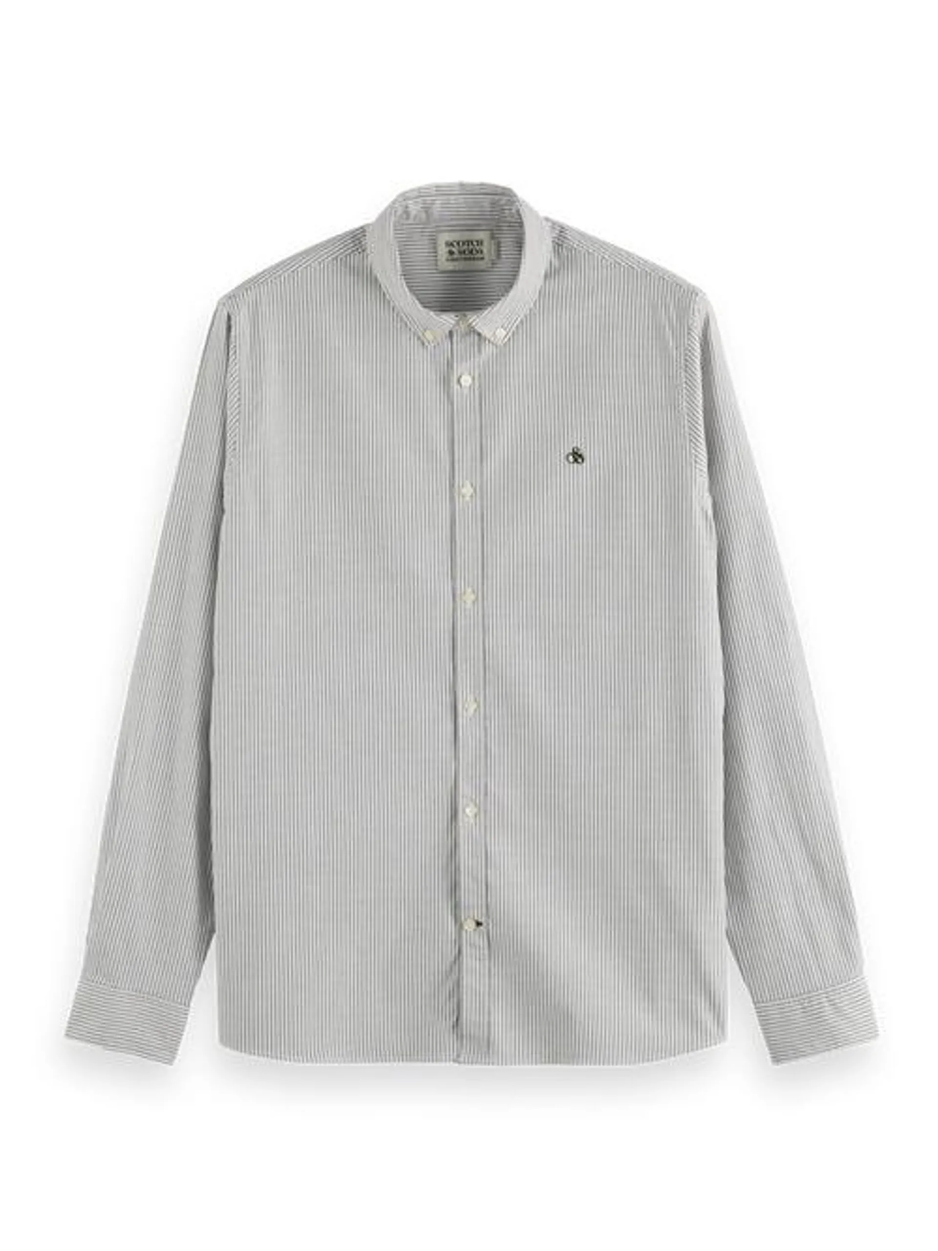 Seasonal essentials oxford striped shirt