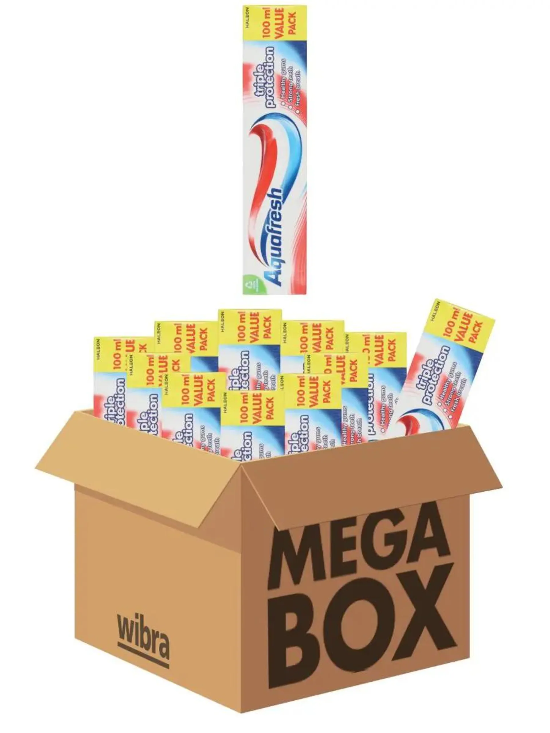 Aquafresh tandpasta Triple Protection megabox 12 tubes