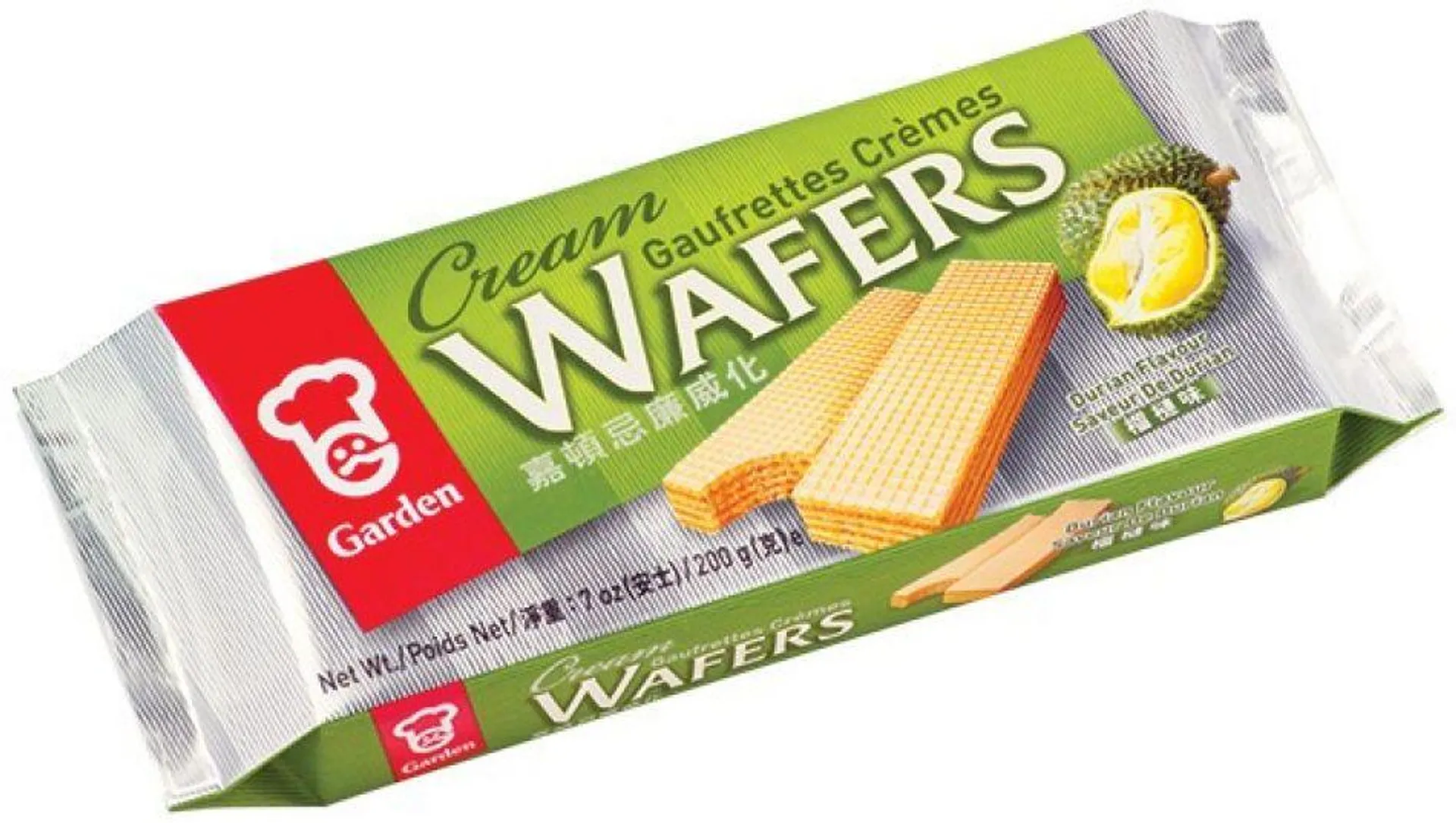 Garden Wafels Durian Smaak 200g