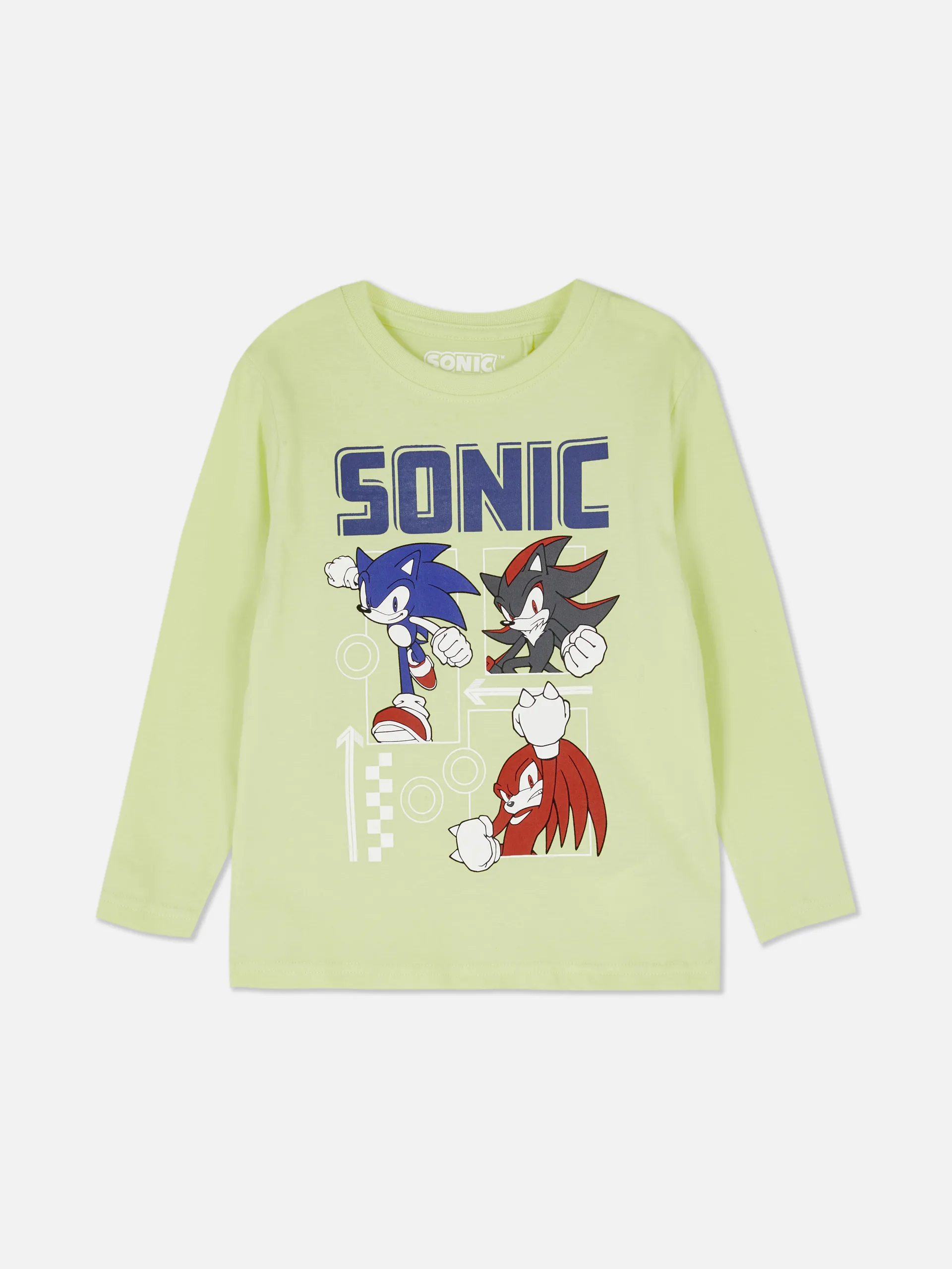 T-shirt met lange mouwen Sonic The Hedgehog