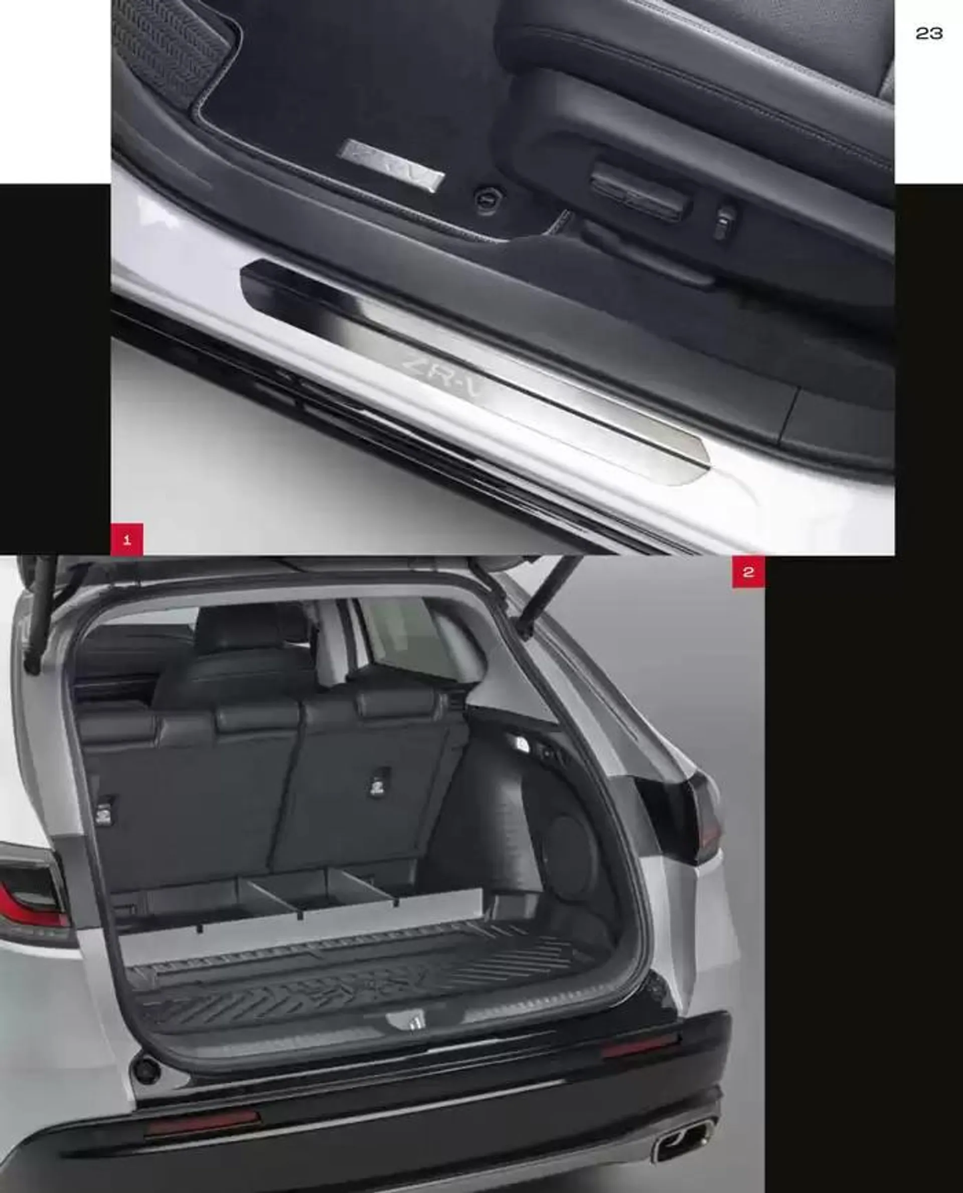 ZR-V Accessories van 19 november tot 30 juni 2025 - Folder pagina 23