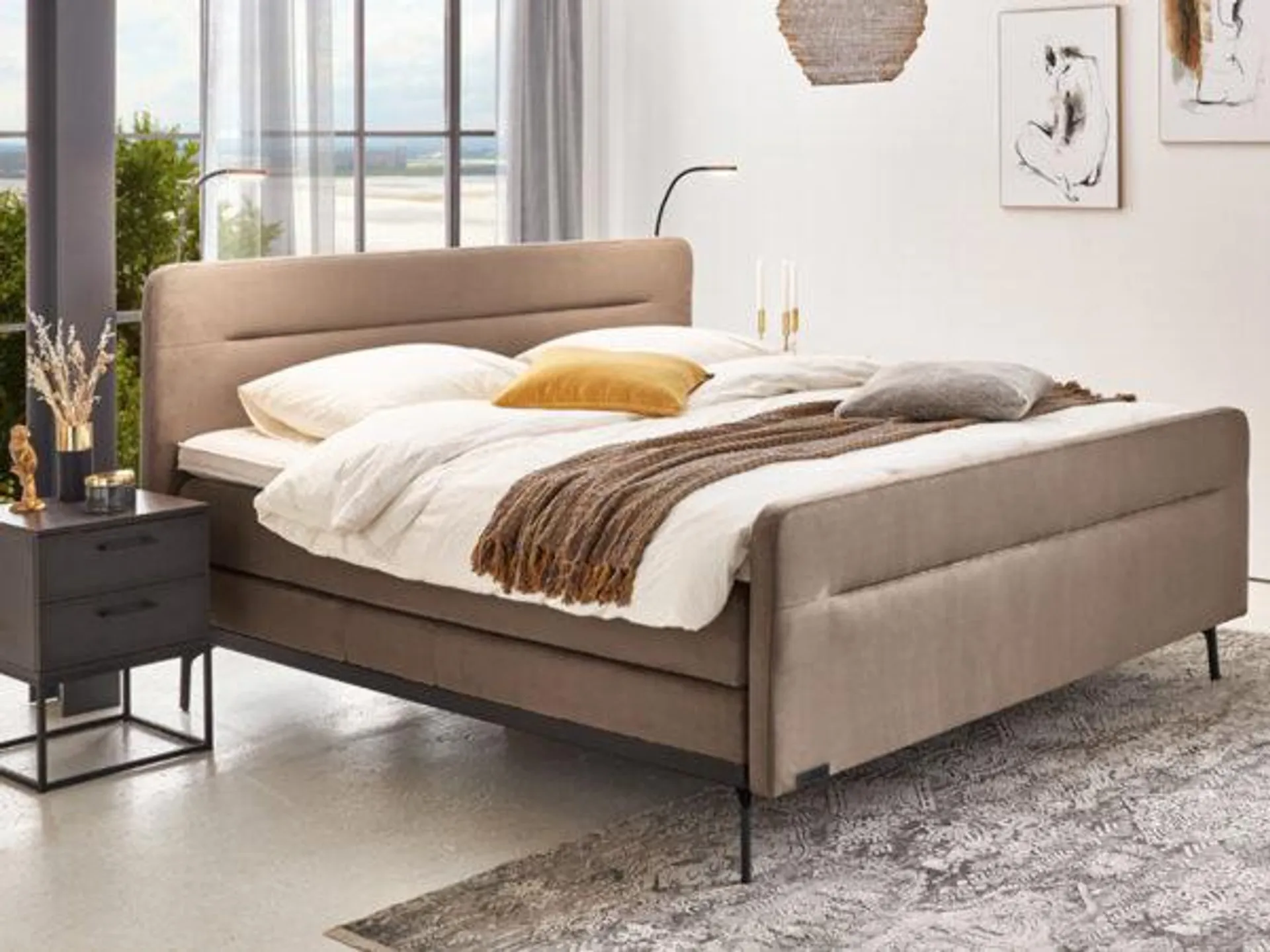 Boxspring Caresse type 3360 vlak