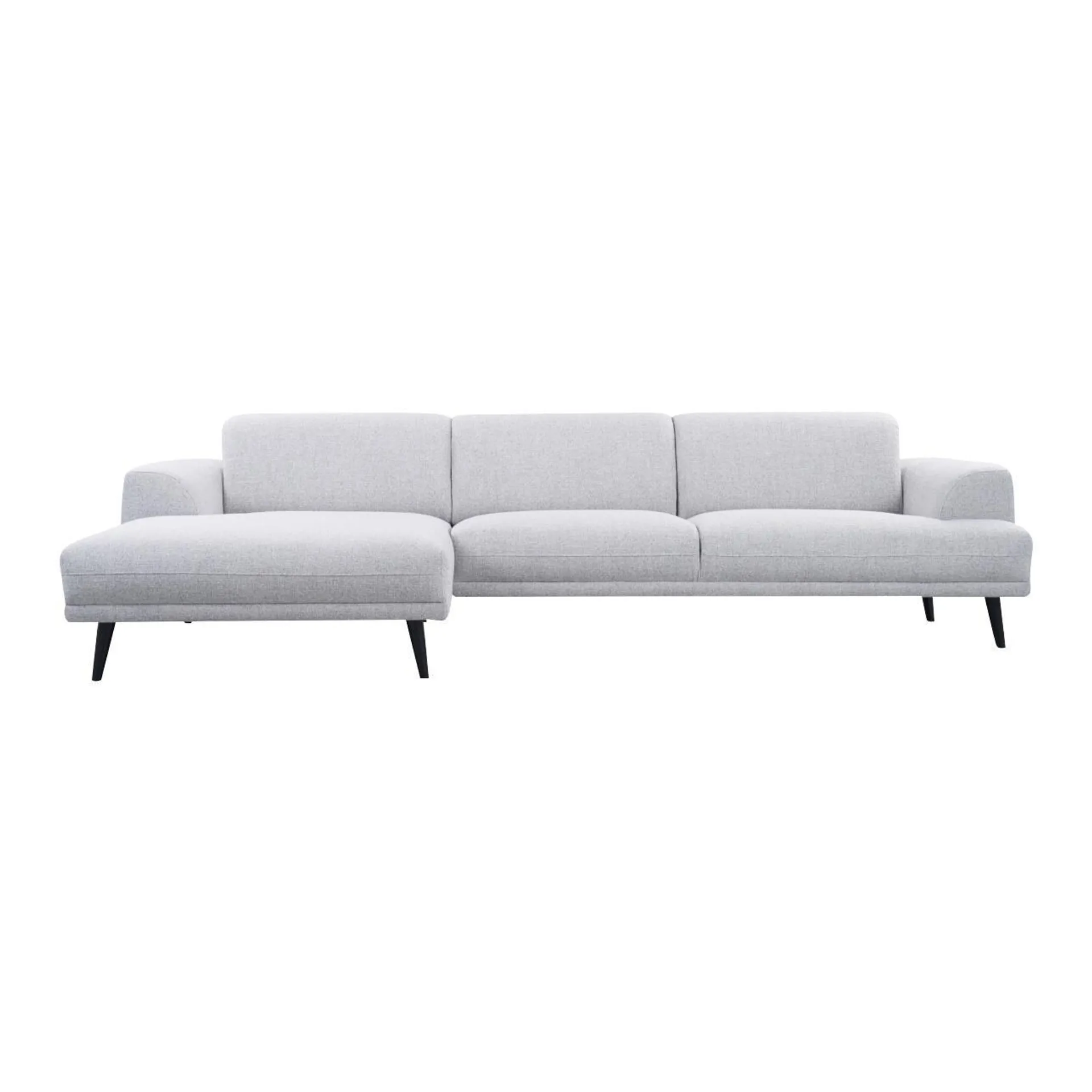 by fonQ Flair Chaise Longue Links - Lichtgrijs