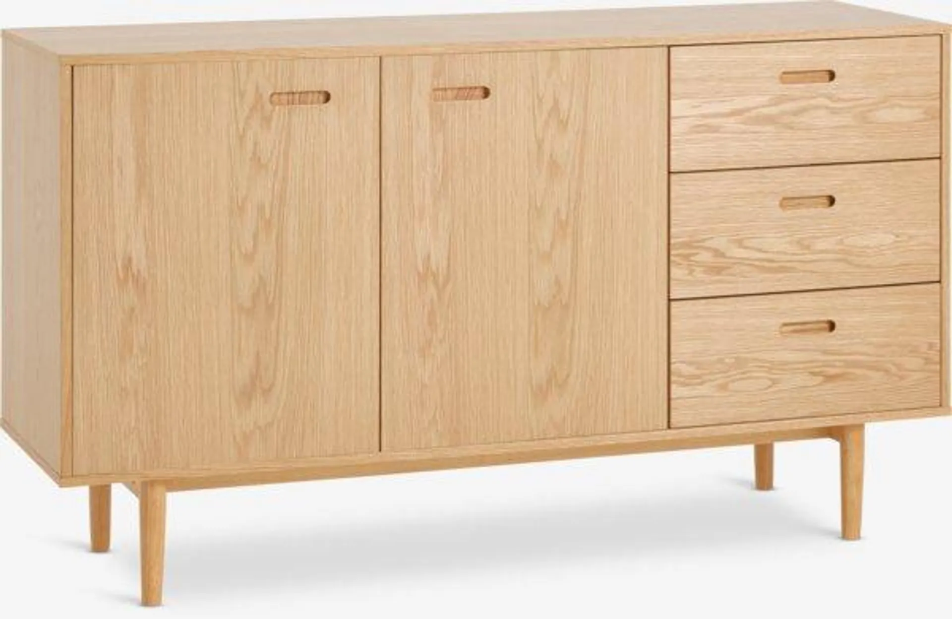 MARSTRAND Dressoir MARSTRAND 2 deuren 3 lades naturel eik