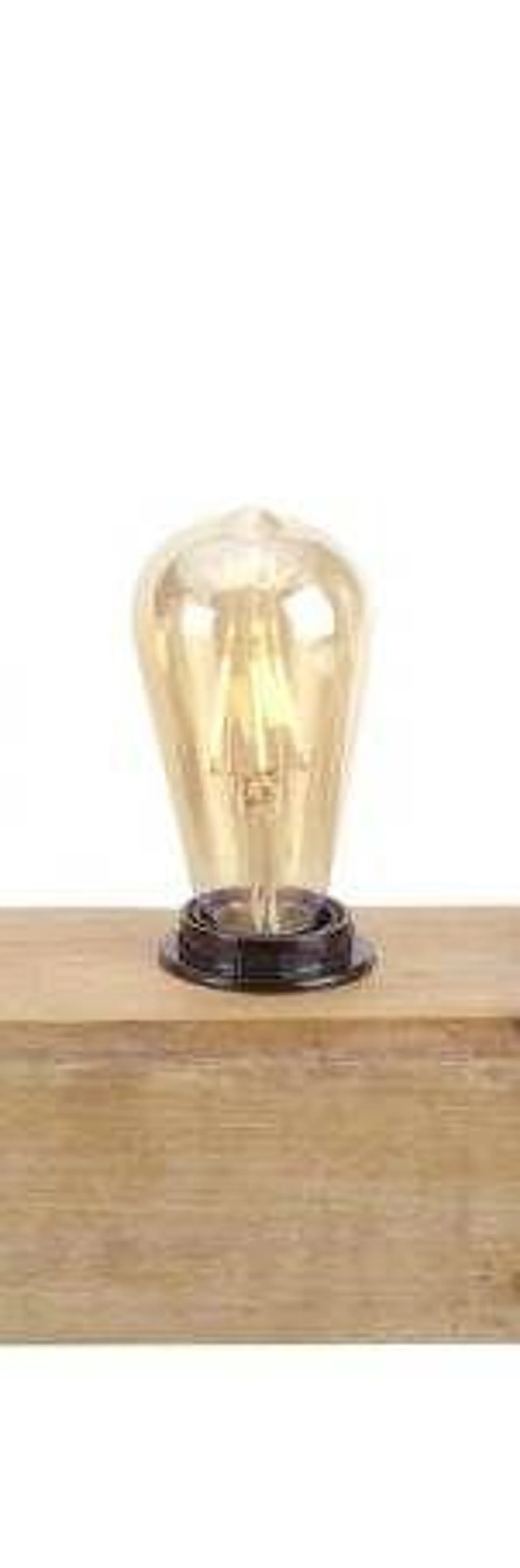 E27 Ledlamp Luce amber 4 Watt 6,4 cm hoekig