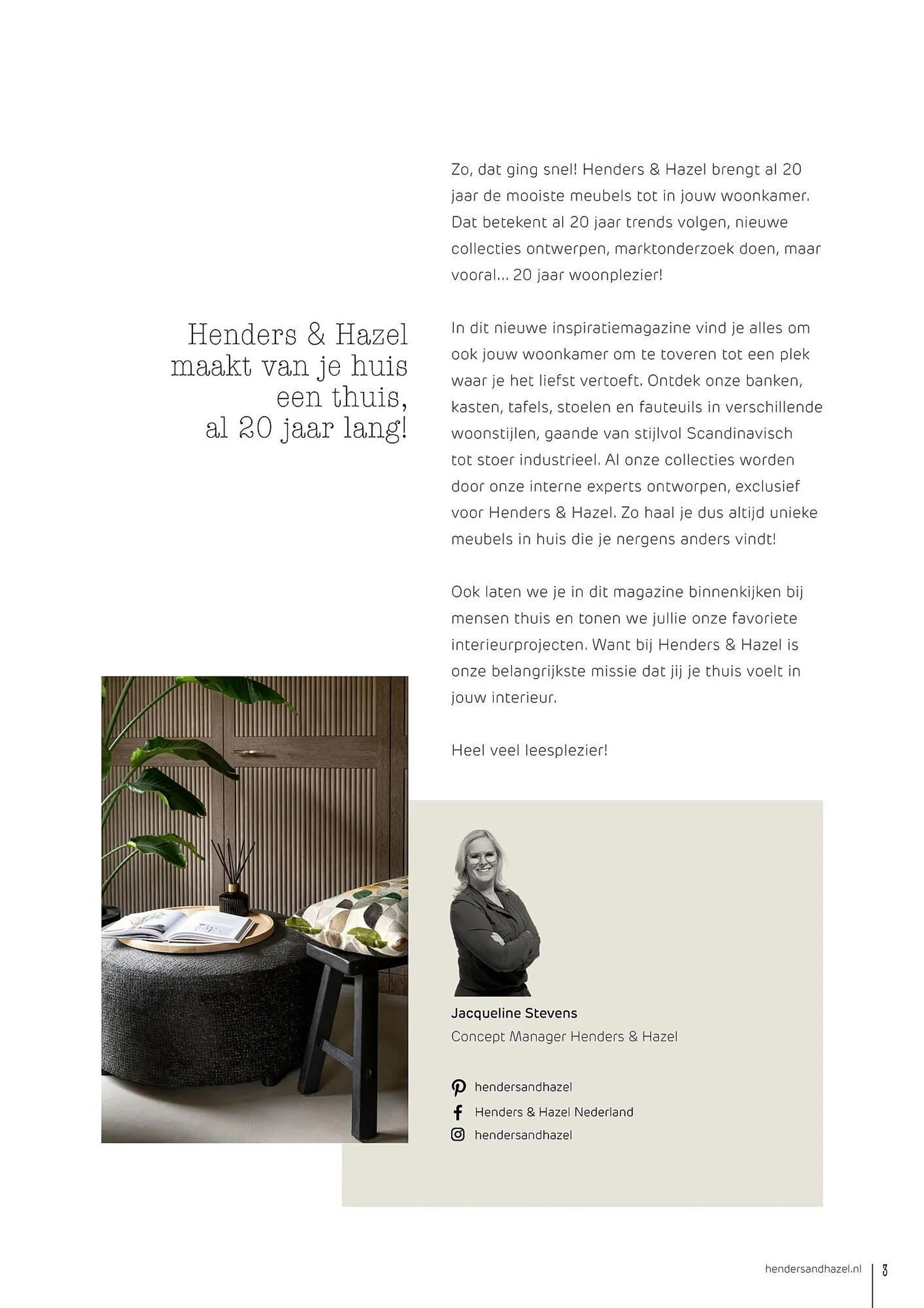 Henders & Hazel folder van 22 april tot 31 augustus 2025 - Folder pagina 3