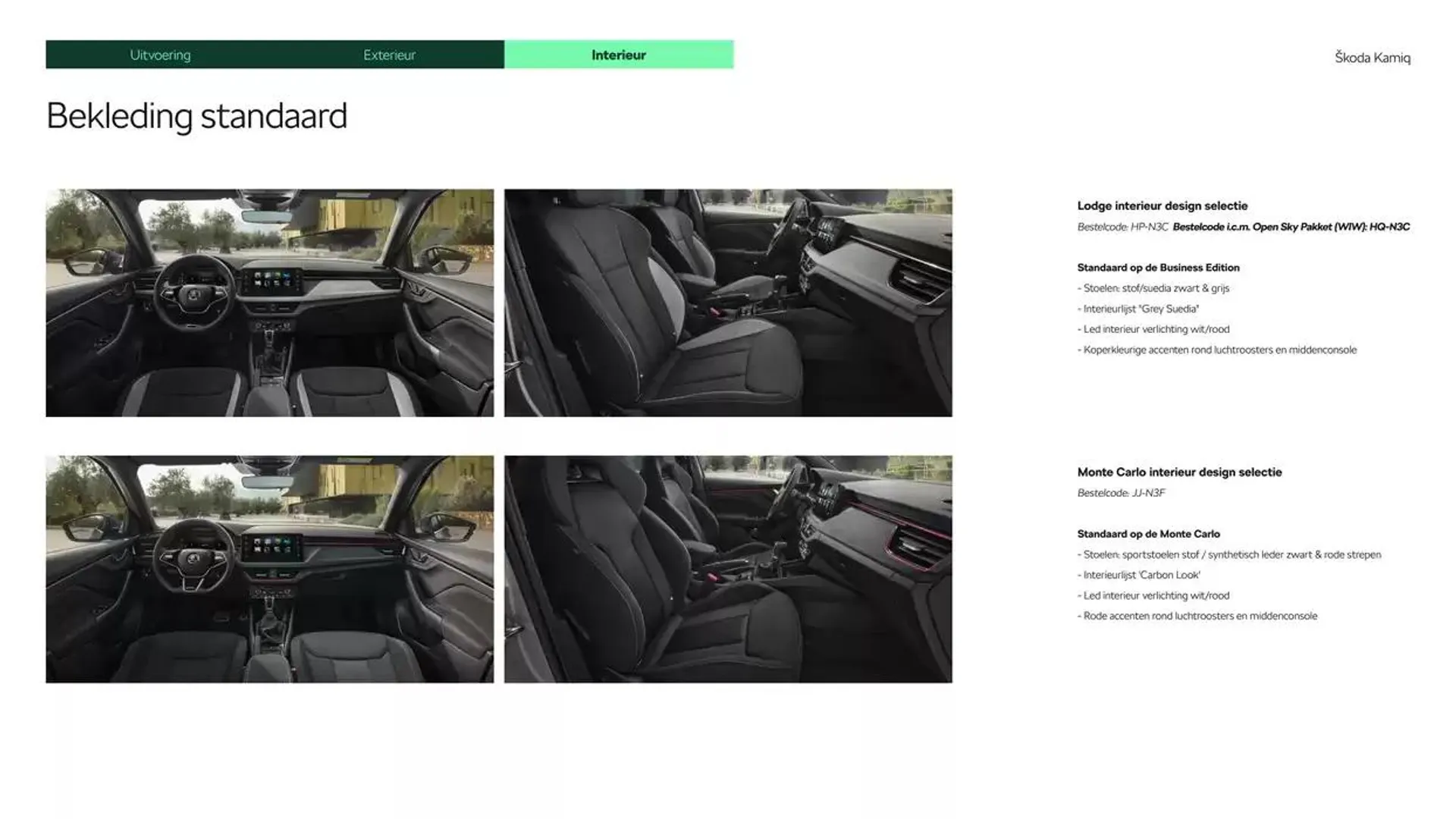 Škoda Kamiq prijslijst per 25 november 2024 van 6 december tot 6 december 2025 - Folder pagina 12