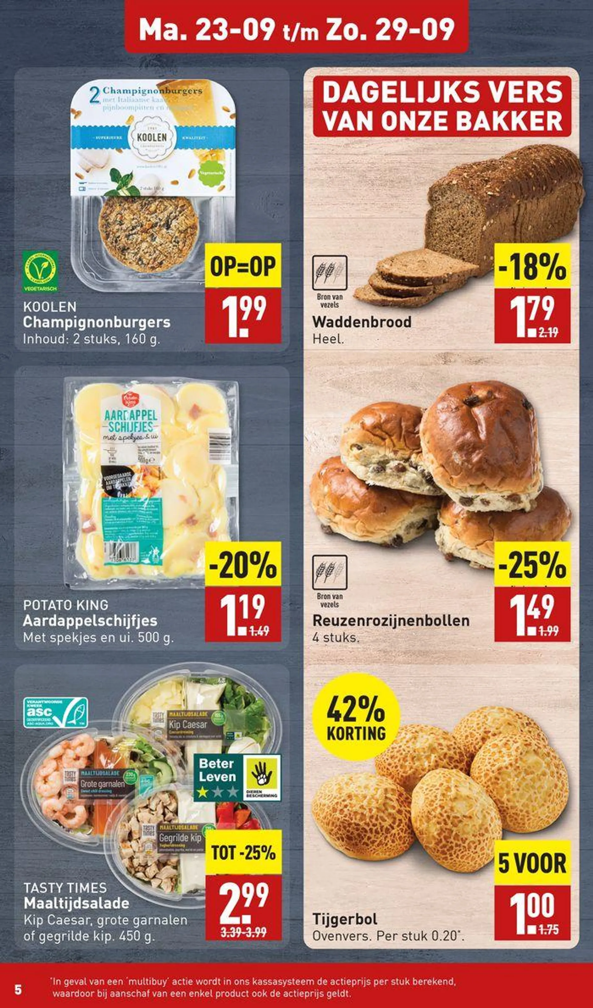 Topdeals voor alle klanten van 19 september tot 3 oktober 2024 - Folder pagina 5