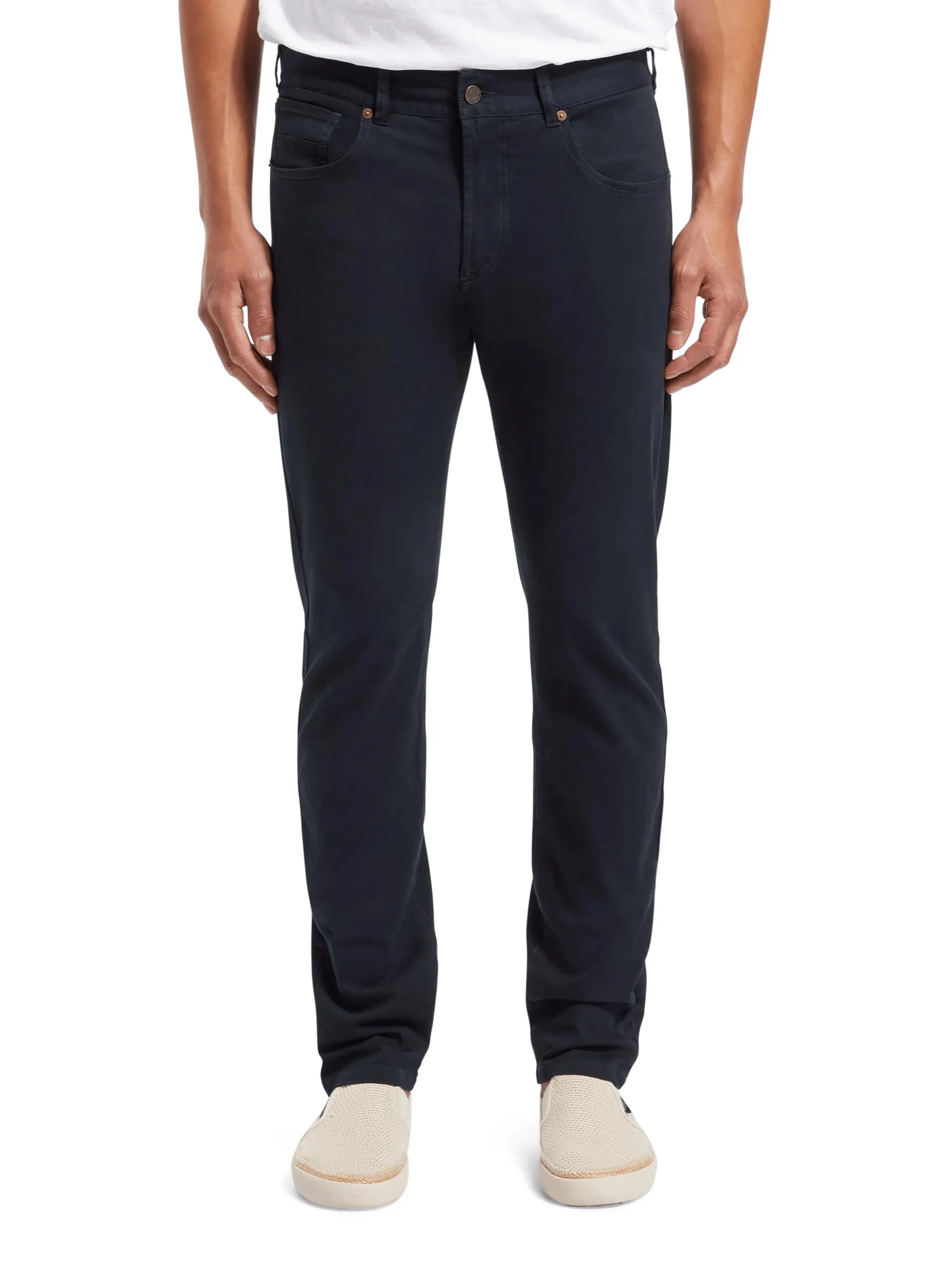 Ralston - Regular Slim fit garment-dyed 5-pocket pants