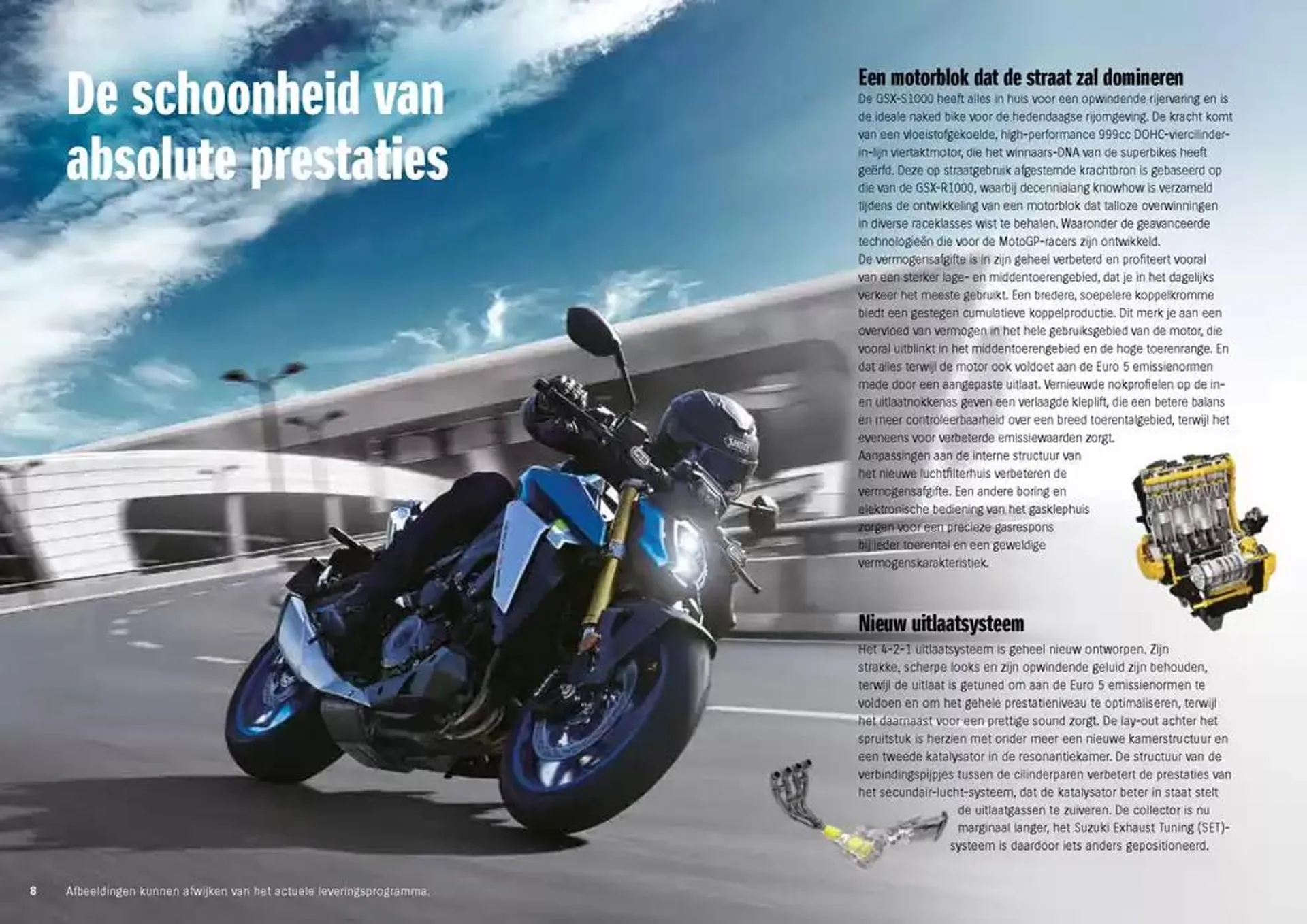 Suzuki Gsx-S1000 van 3 oktober tot 17 oktober 2024 - Folder pagina 8