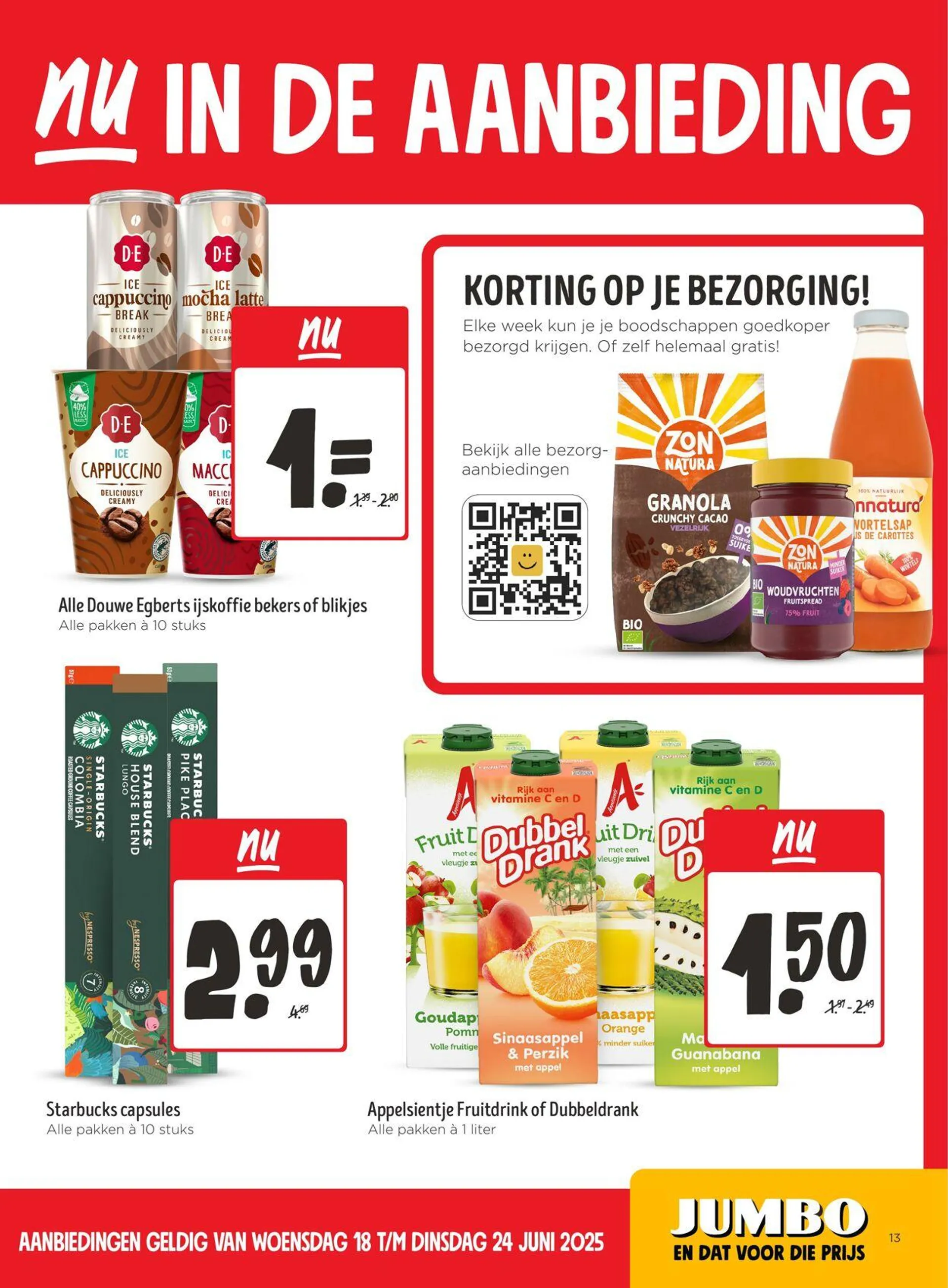 Jumbo Actuele folder van 18 juni tot 24 juni 2025 - Folder pagina 13