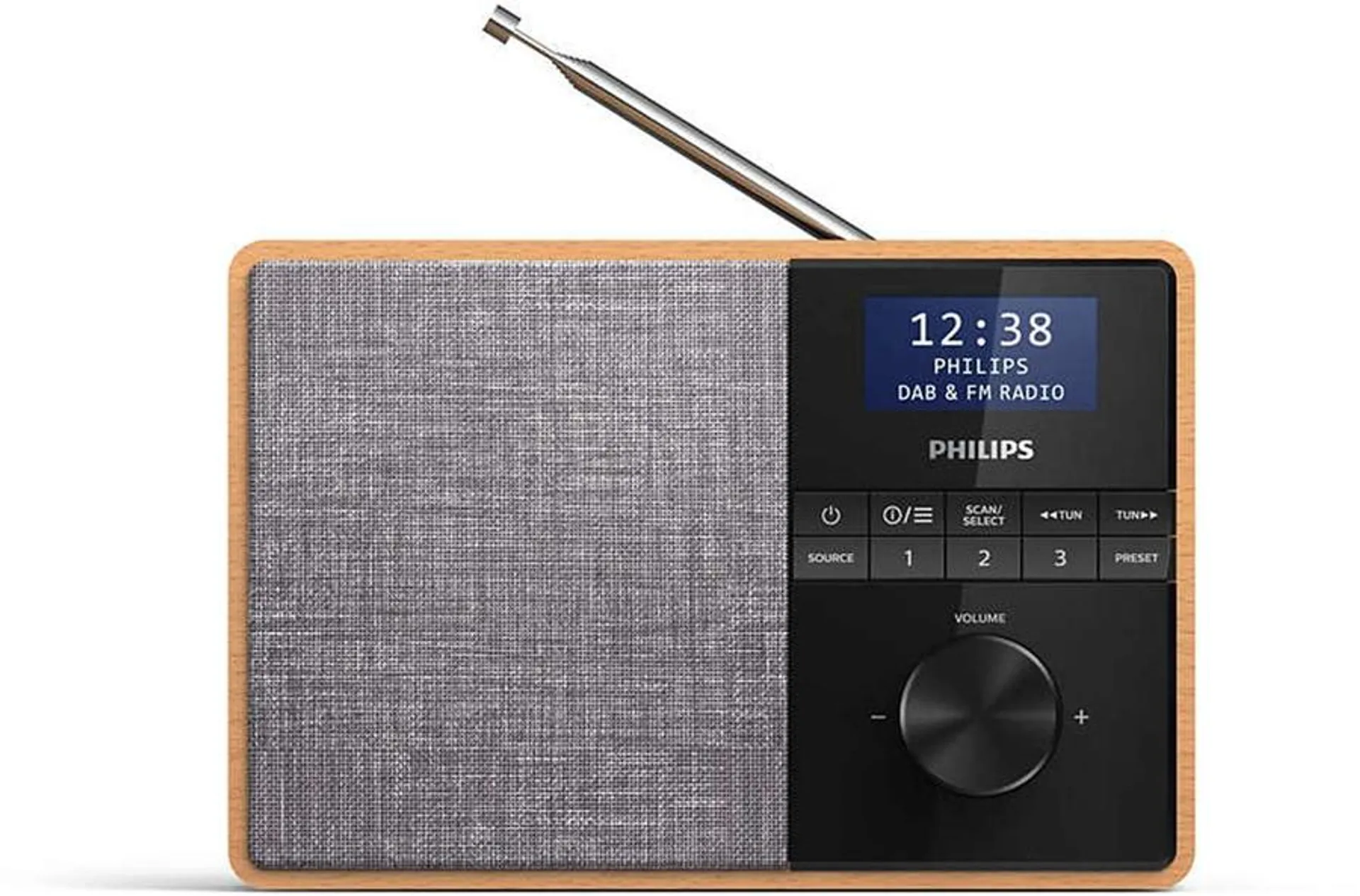 Philips TAR5505BK draagbare radio met DAB+