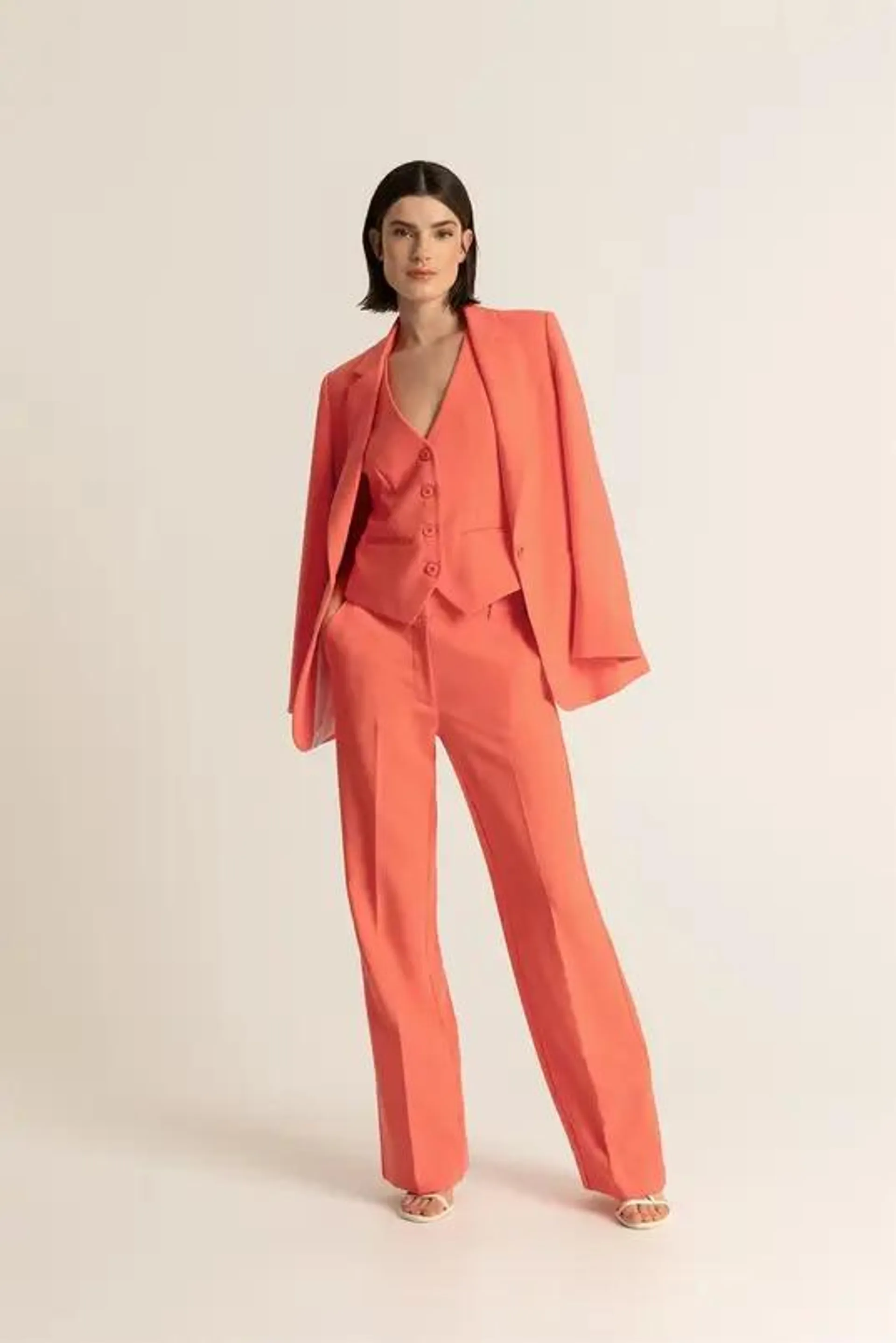 Stretch crêpe Blazer