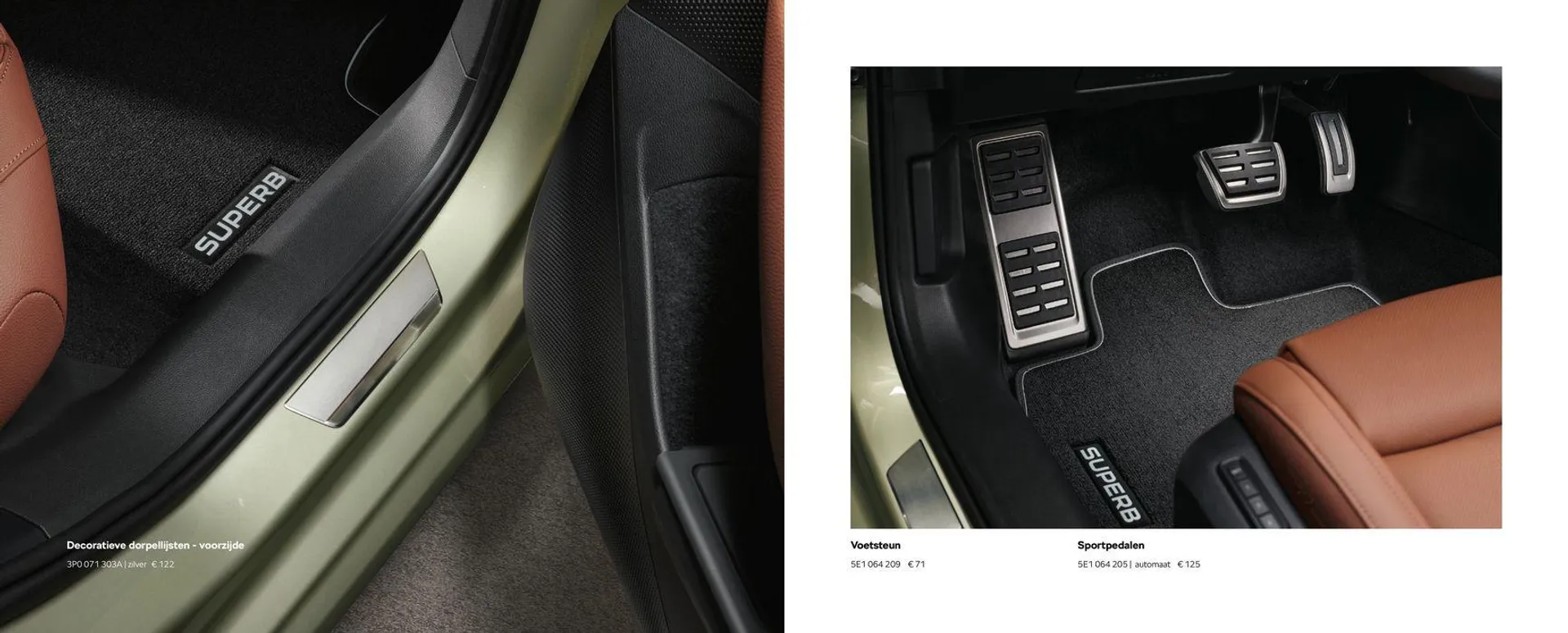 Škoda Superb accessoires brochure van 18 september tot 18 september 2025 - Folder pagina 3