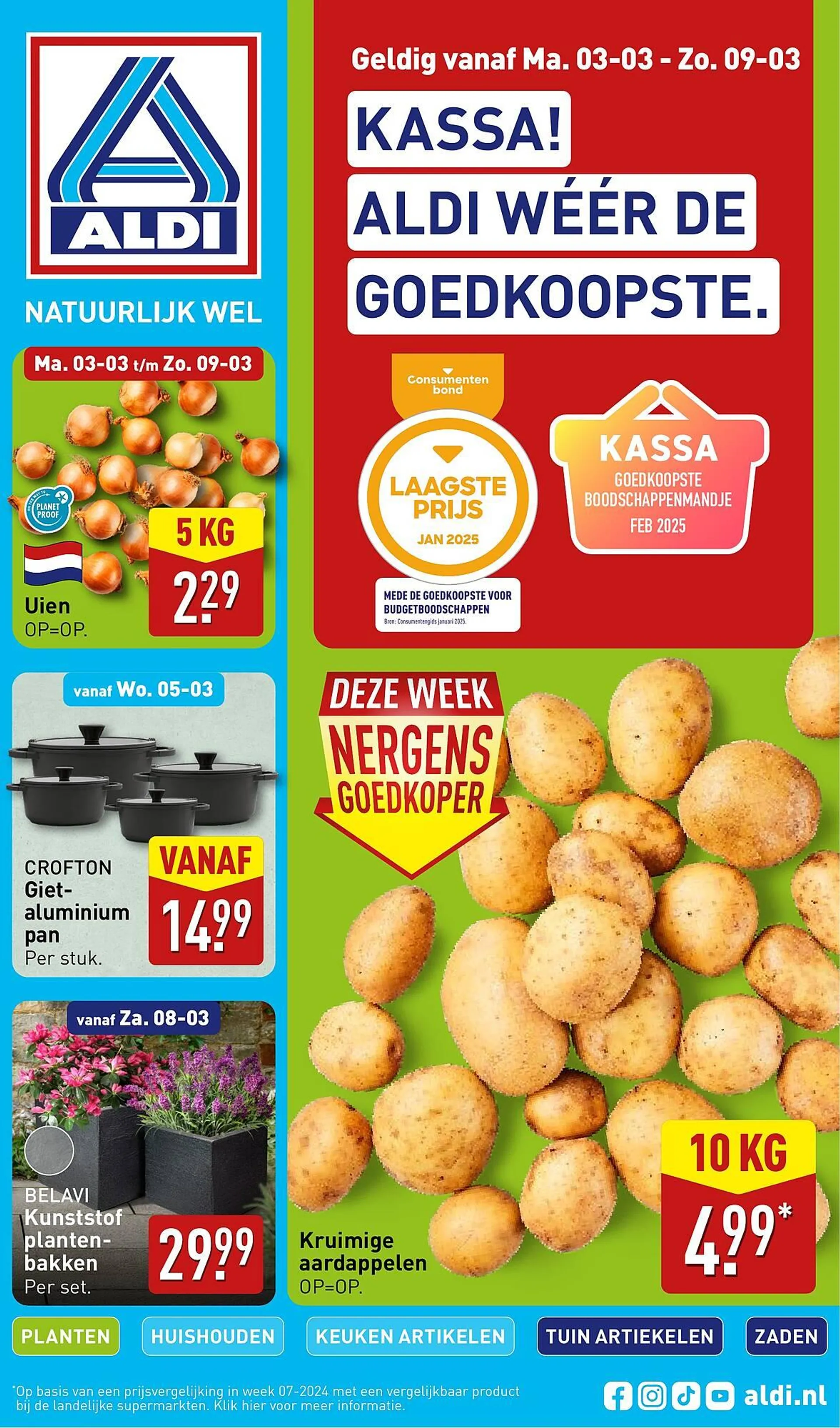 ALDI folder van 3 maart tot 9 maart 2025 - Folder pagina 1