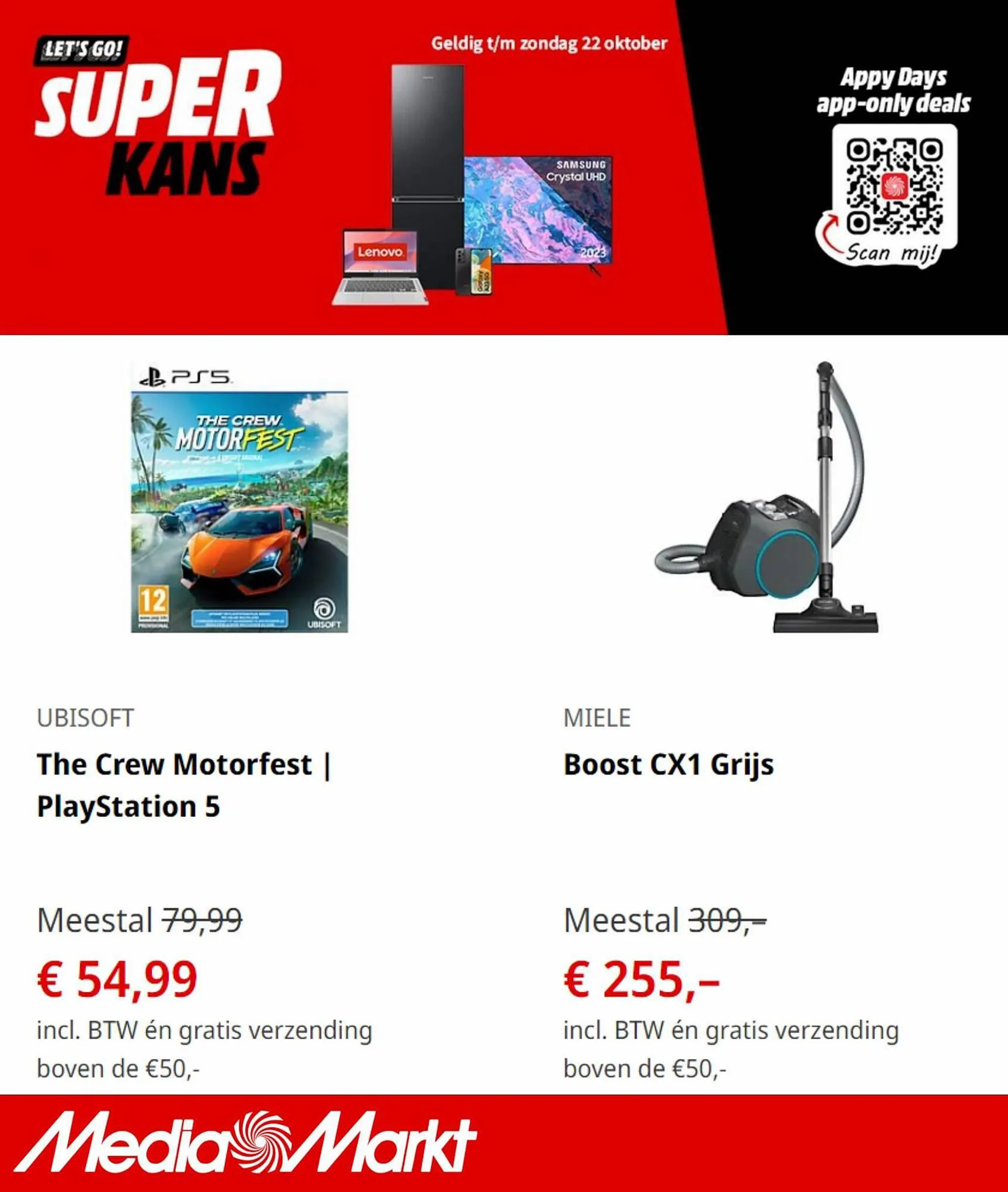 MediaMarkt folder van 16 oktober tot 22 oktober 2023 - Folder pagina 7