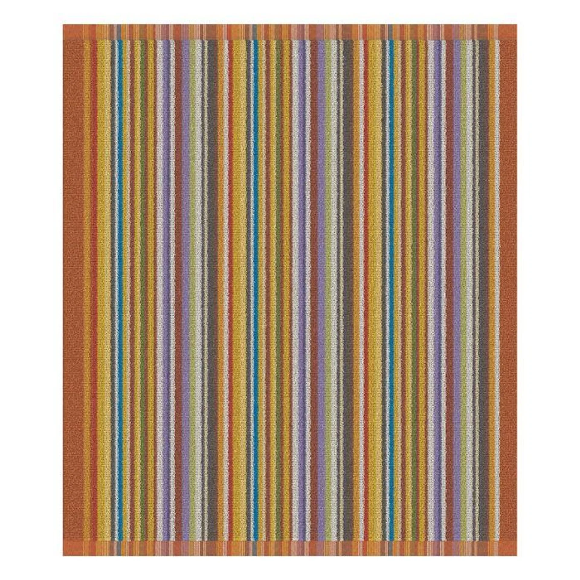 DDDDD Keukendoek Over The Rainbow 50x55cm - terra - set van 6